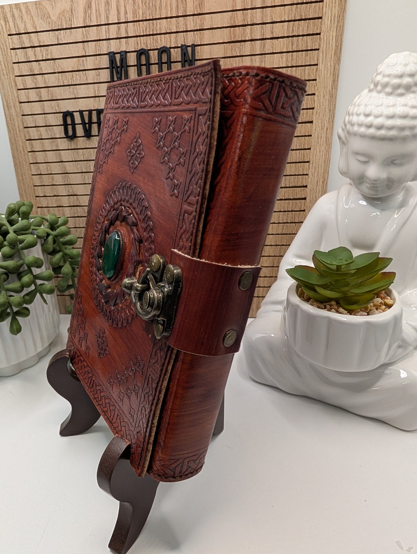 Genuine Leather Hocus Pocus Journal - 5 x 7 Size