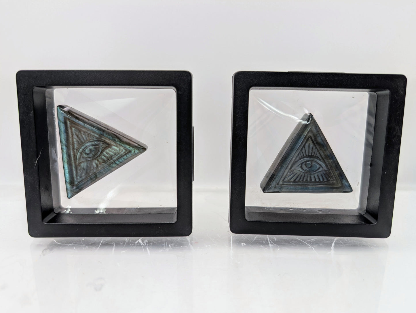 Labradorite Eye of Horus Carving - All Seeing Eye - Evil Eye - Eye of Providence