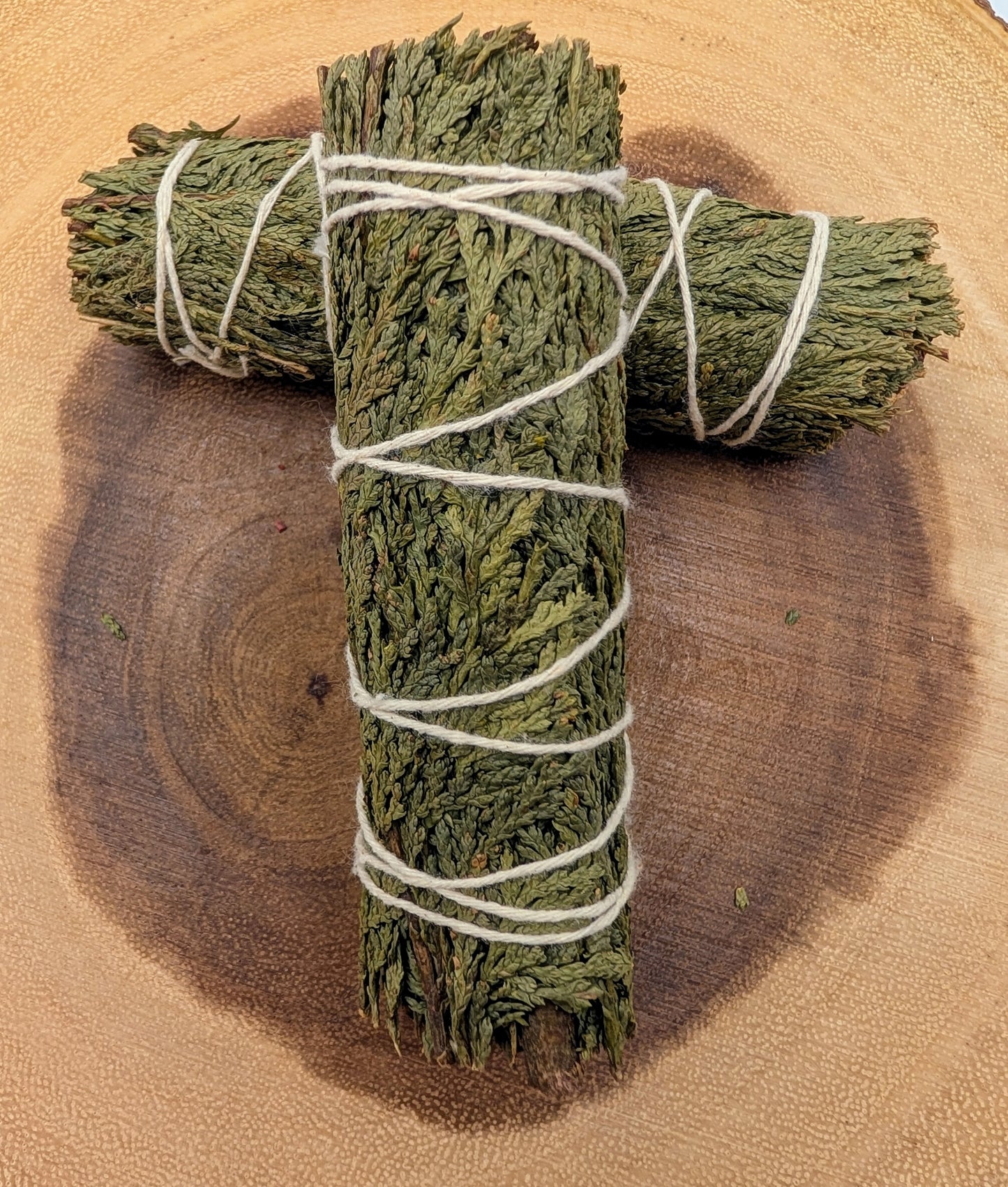 Sage Sticks, Smudge Sticks, White Sage, Cedar & Dragons Blood Sage