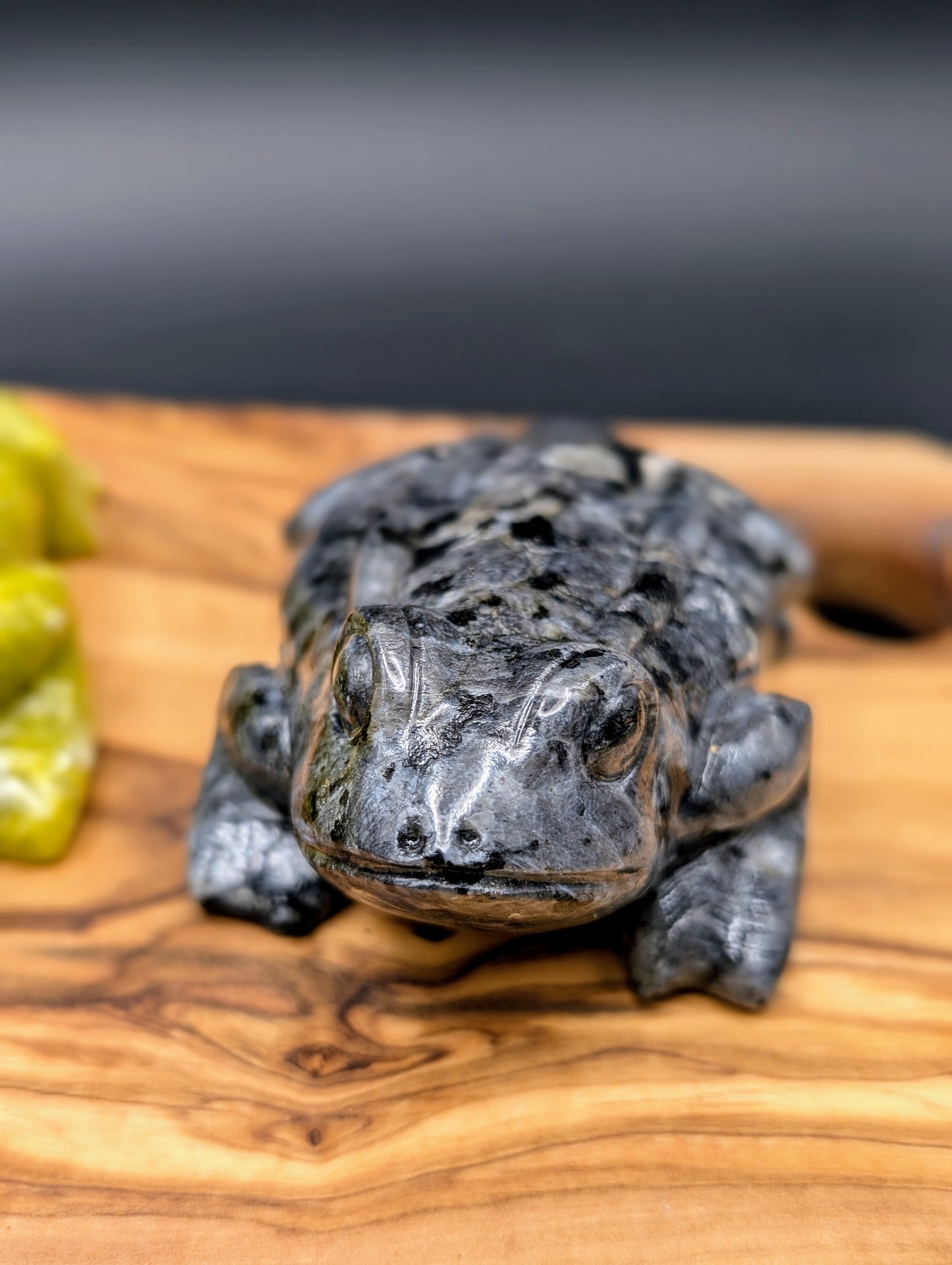 Crystal Frog Carvings