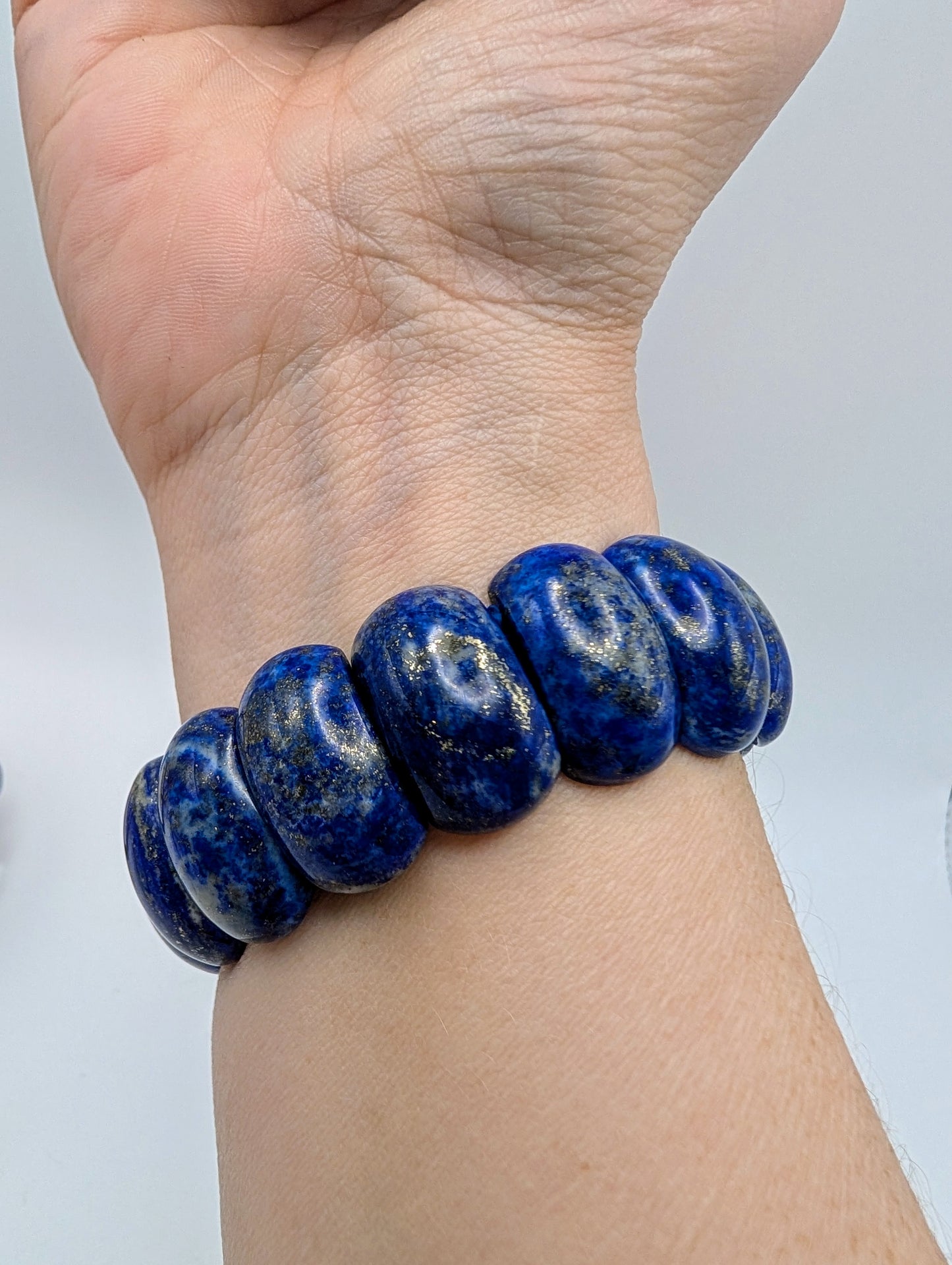 Lapis Lazuli Bangle Bracelet