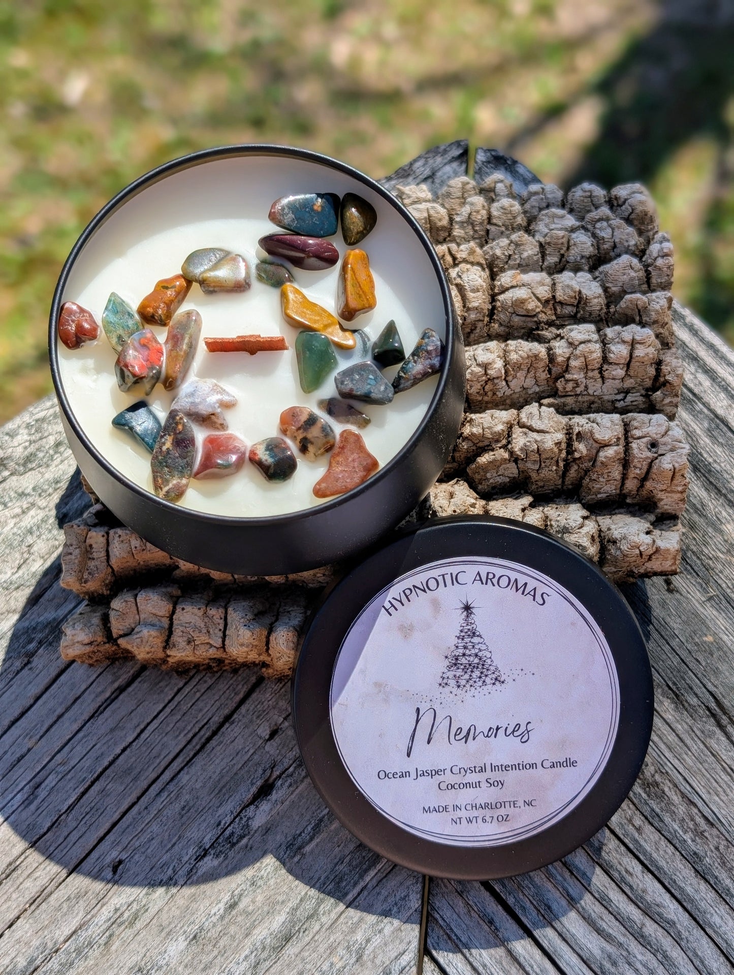 Our NEW Crystal Infused Intentions Candles - Limited Quantities Available!!