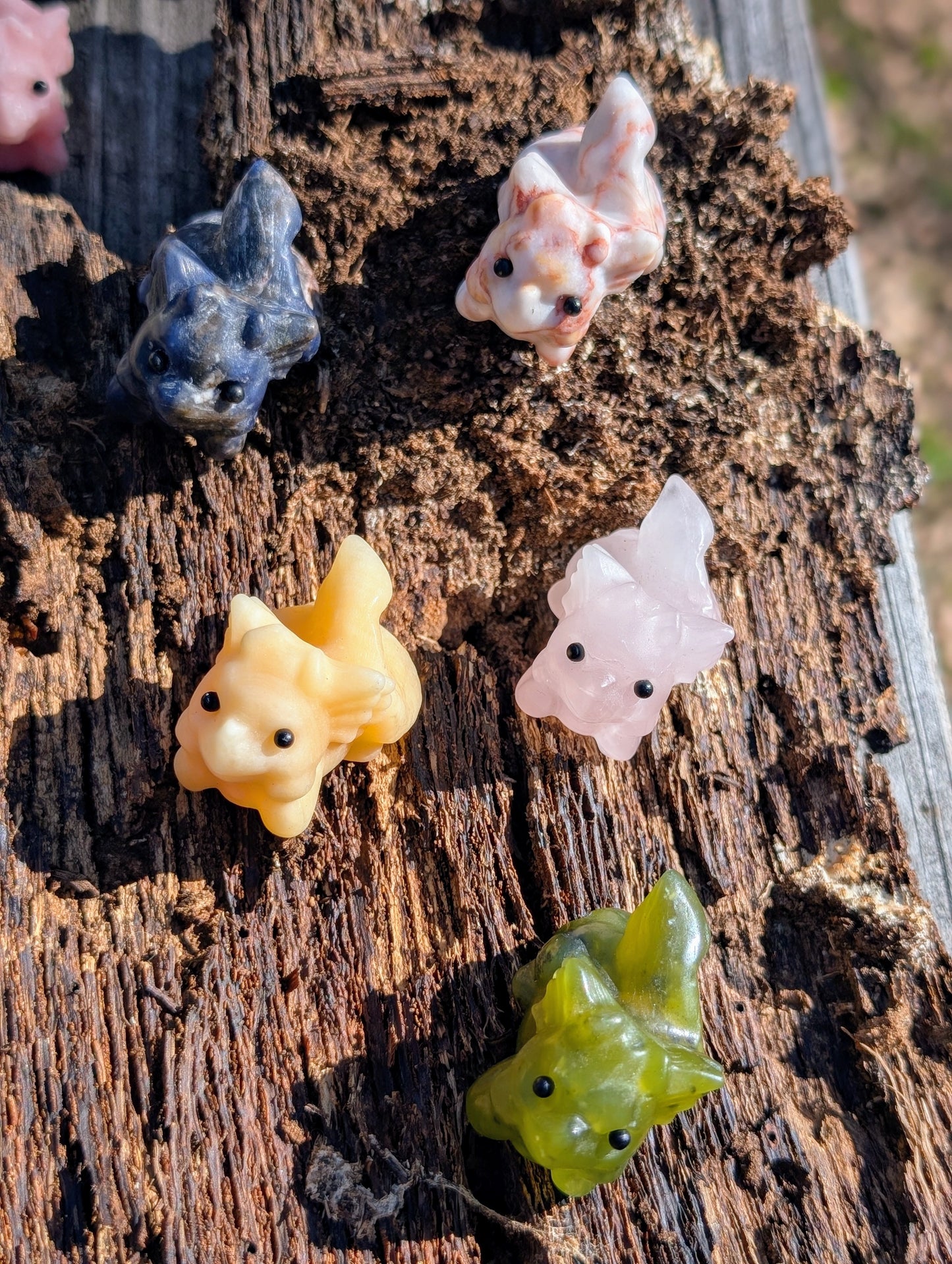 Baby Dragon Crystal Figurines