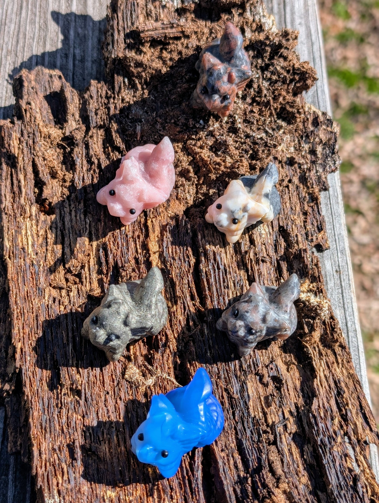 Baby Dragon Crystal Figurines