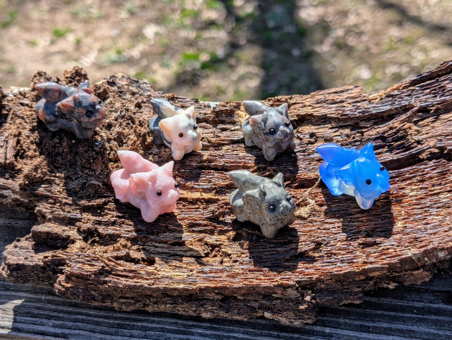 Baby Dragon Crystal Figurines