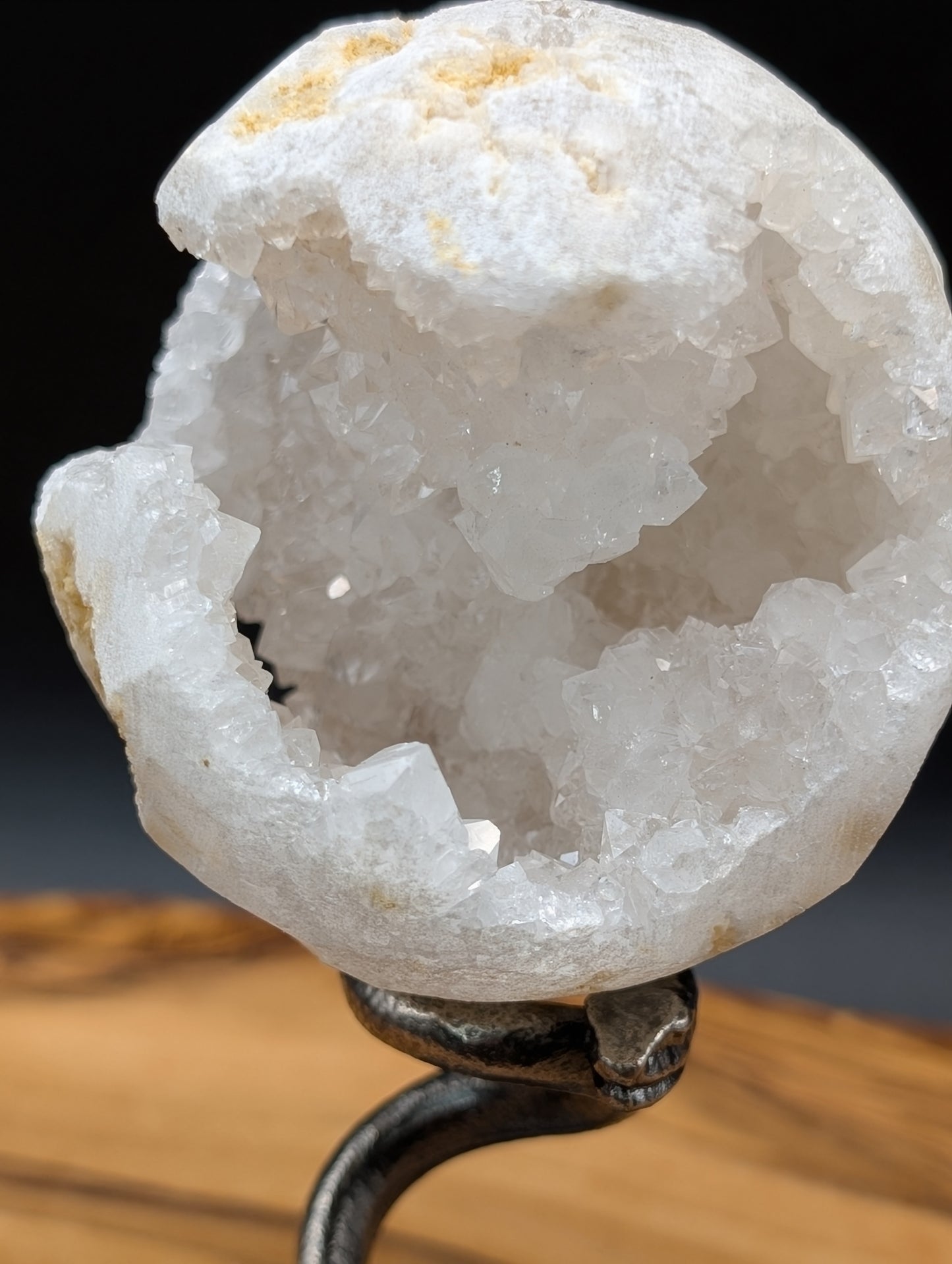 Moroccan Quartz Sphere - Geode Style Sphere