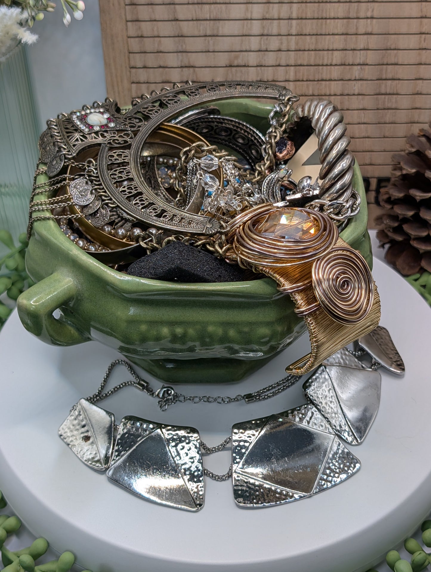 Mystery Jewelry Jar - Goddess Hecate Inspired