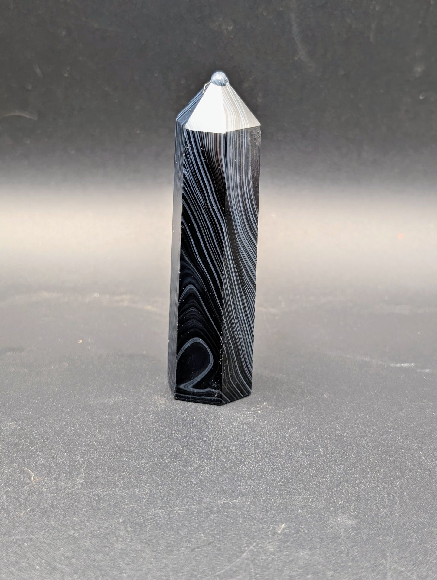 Black Lace Agate Towers