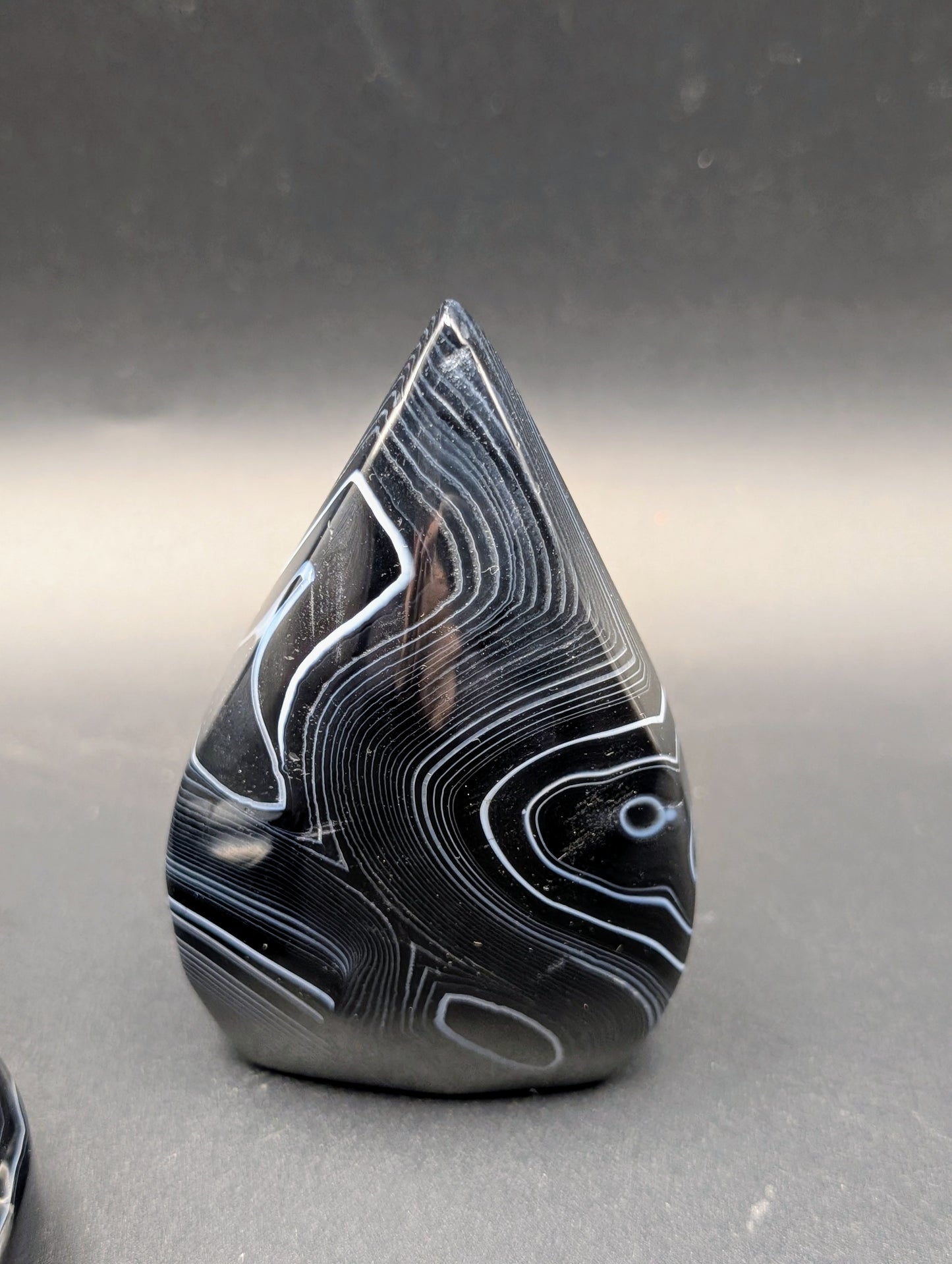 Black Lace Agate / Onyx Free Forms