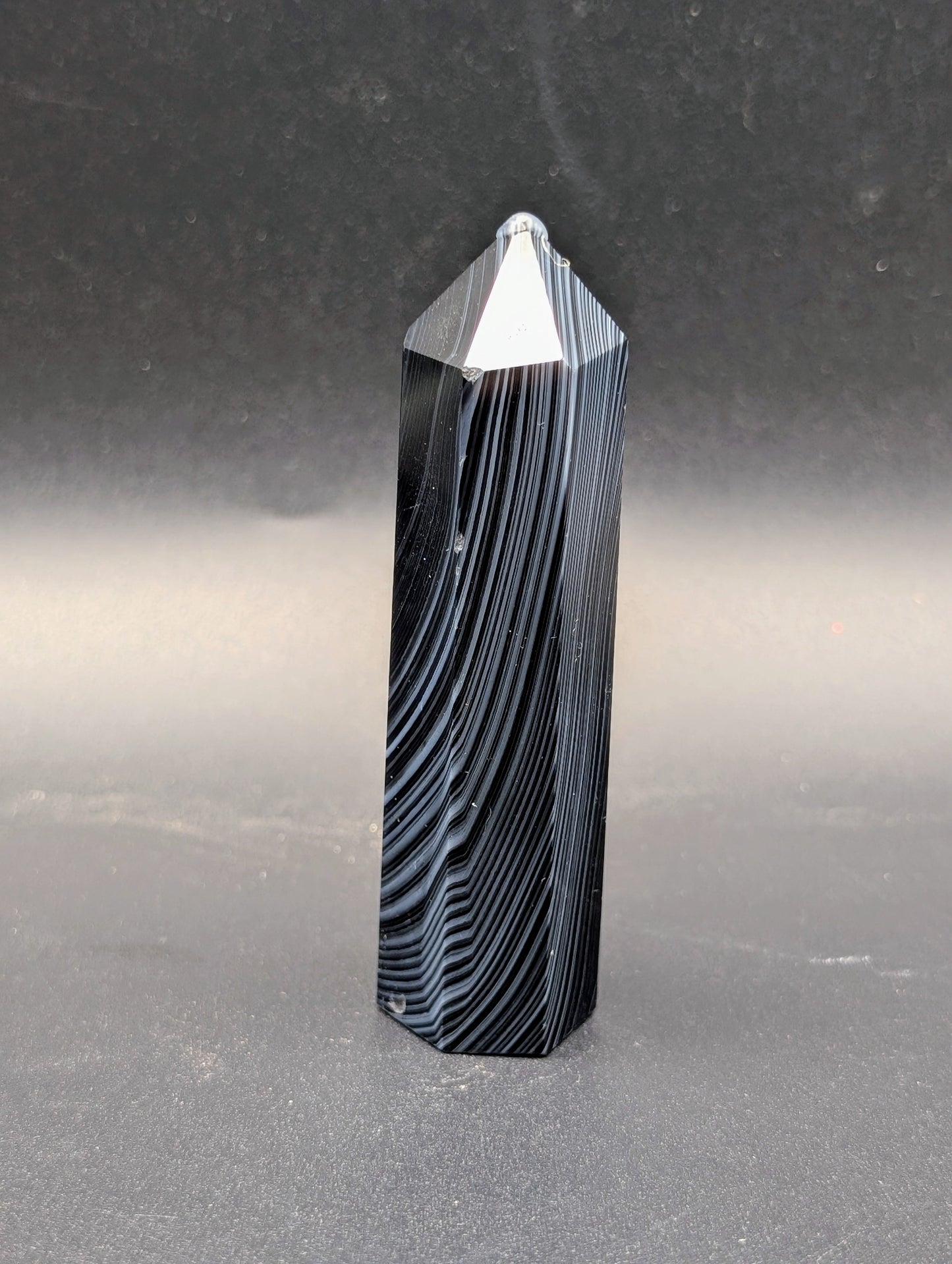 Black Lace Agate Towers
