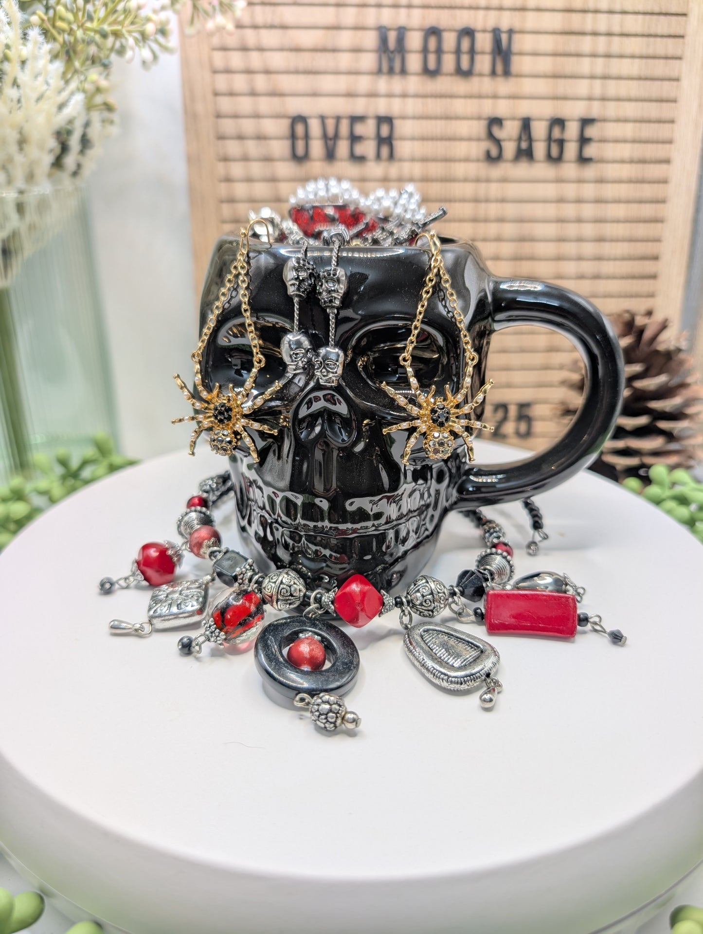 Mystery Jewelry Jar - Witch / Gothic Themed