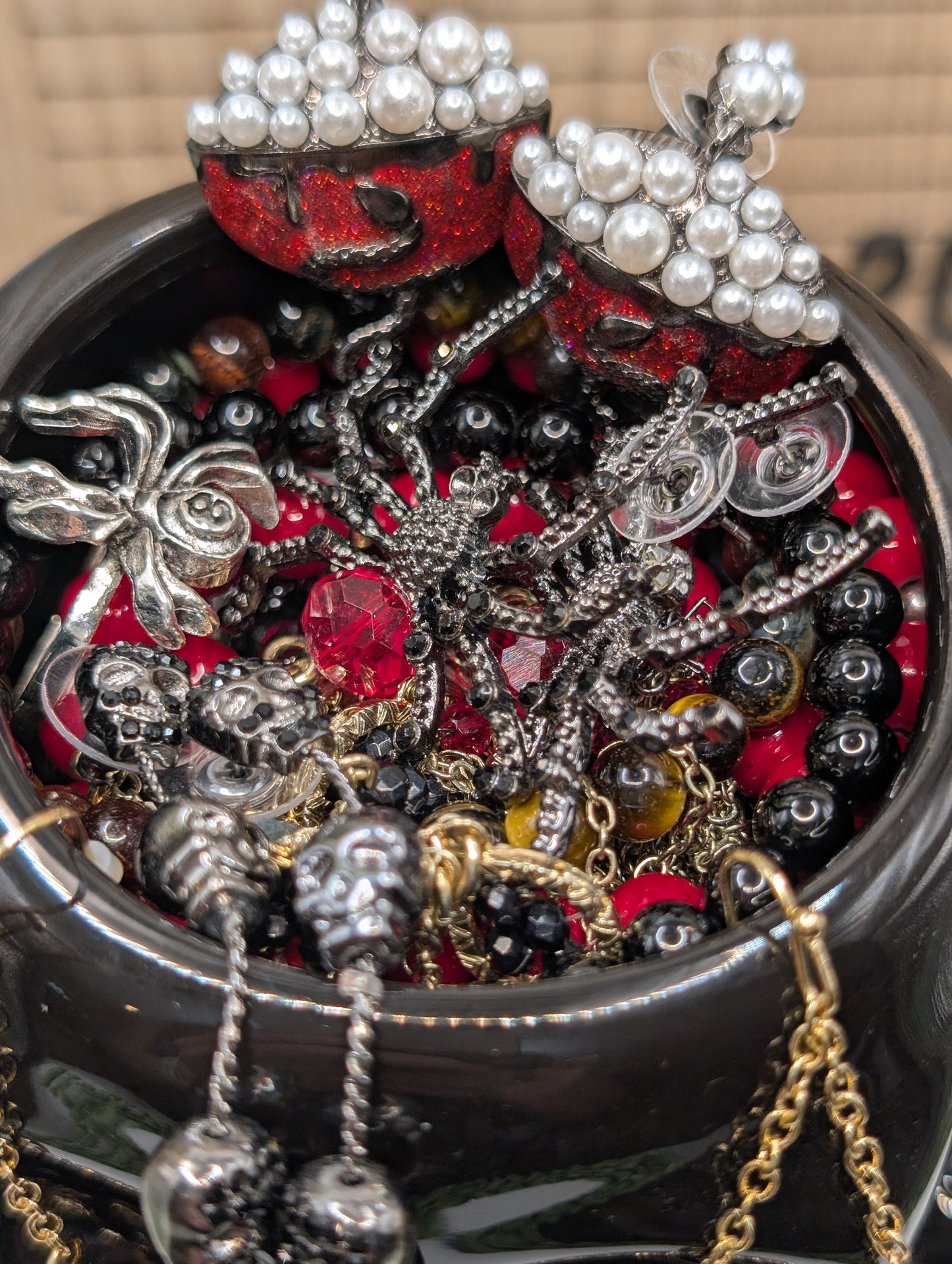 Mystery Jewelry Jar - Witch / Gothic Themed