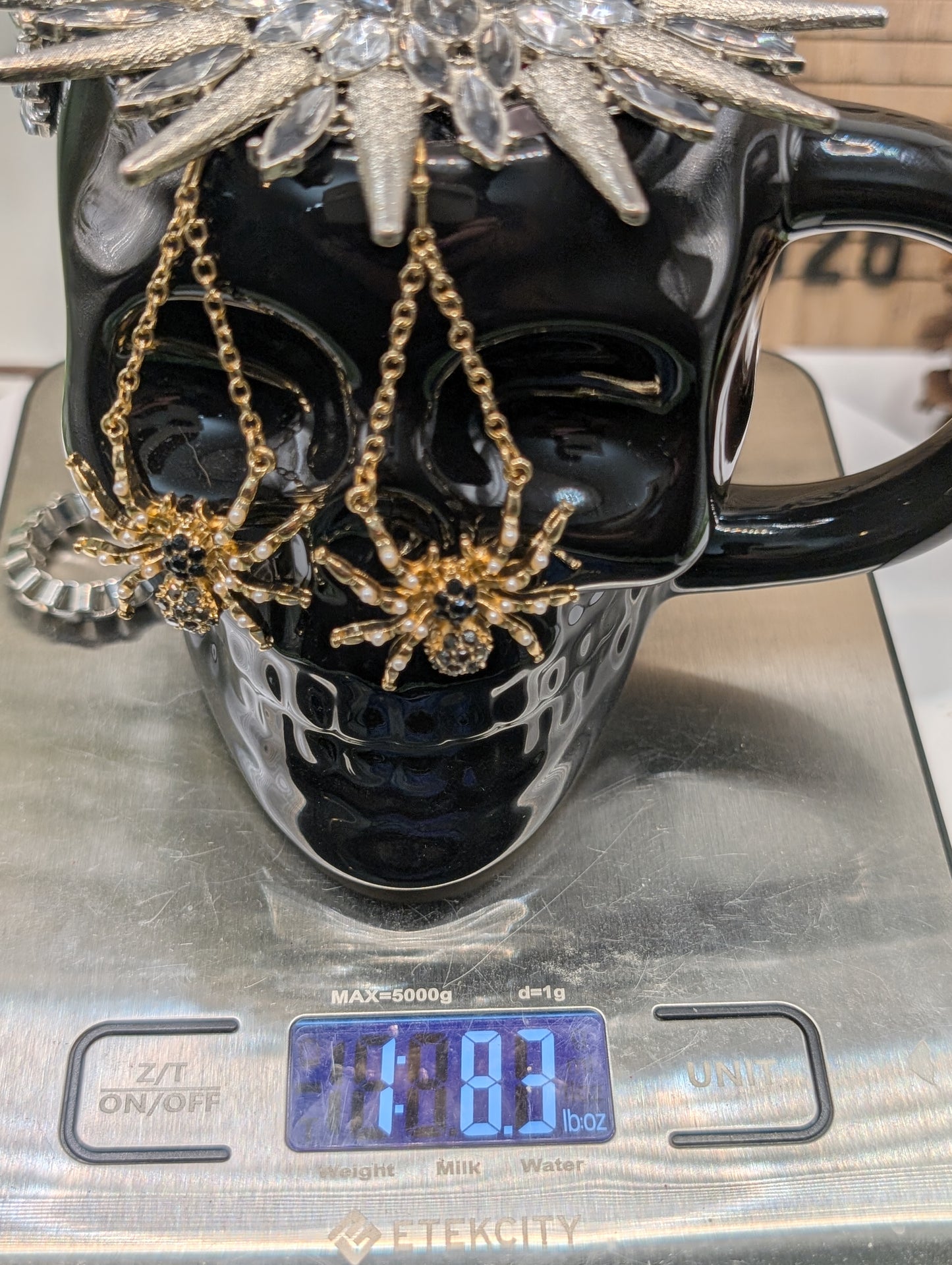 Mystery Jewelry Jar - Gothic Themed