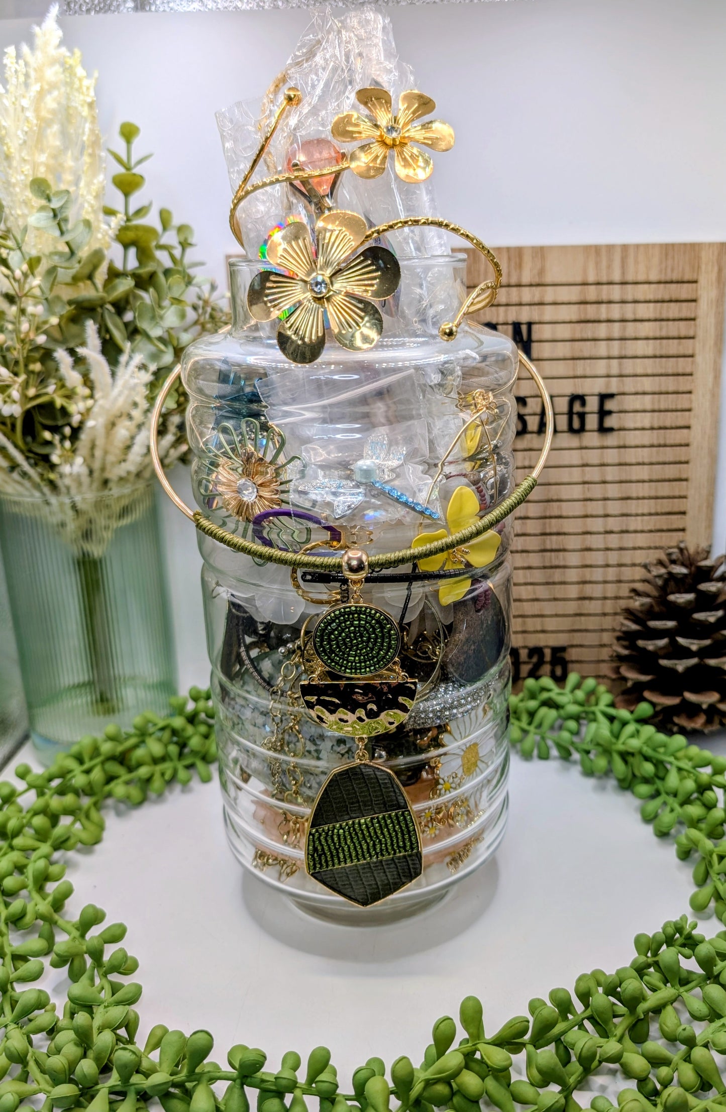 Custom Jewelry Jar For Vanessa Garcia