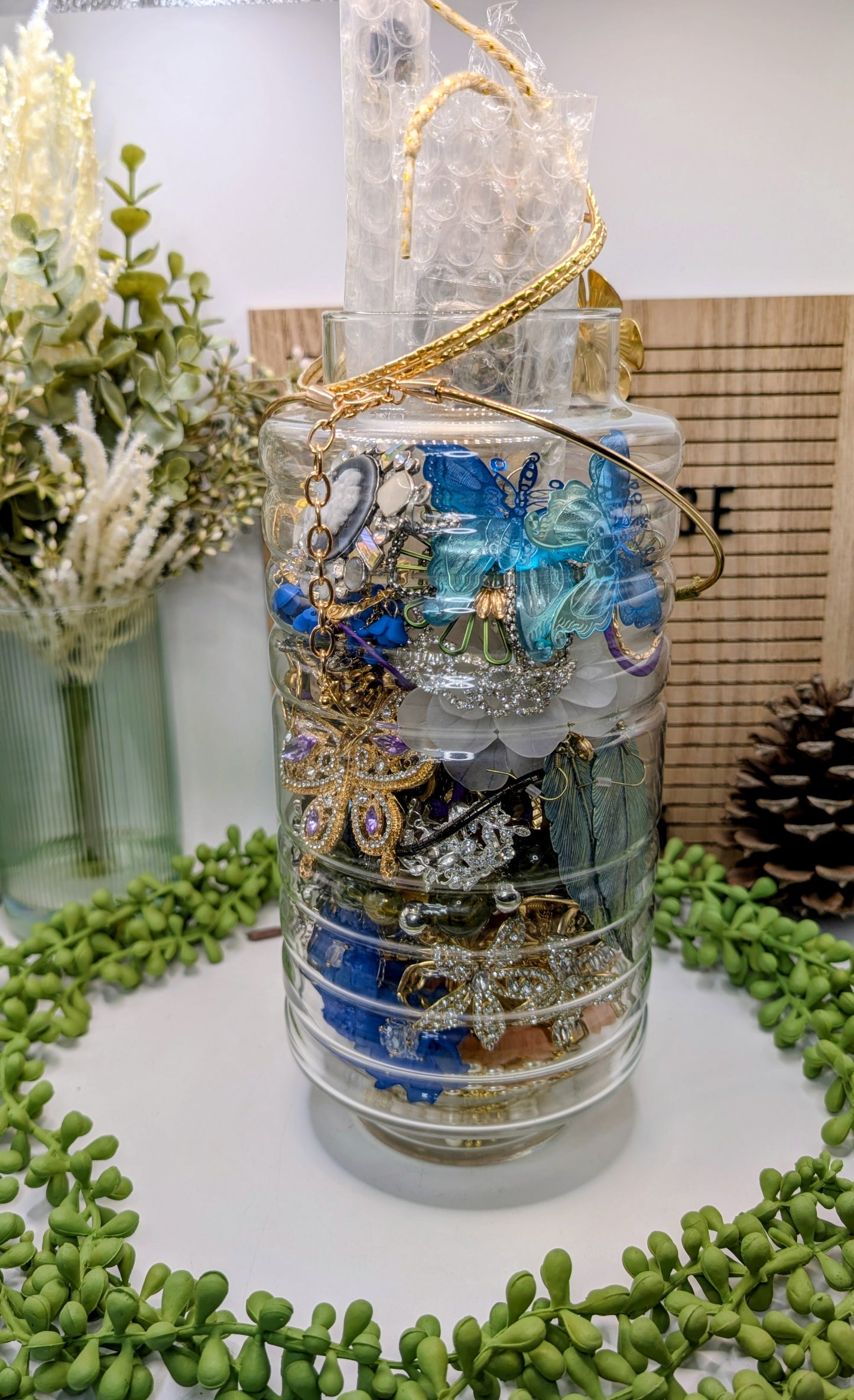 Custom Jewelry Jar For Vanessa Garcia