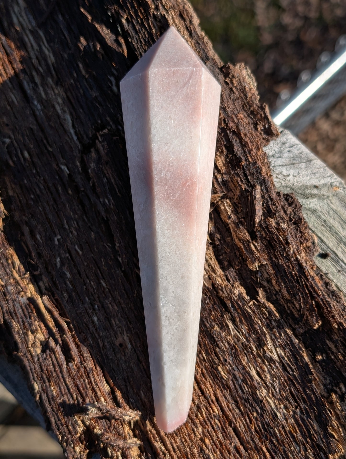 Pink Opal Wand