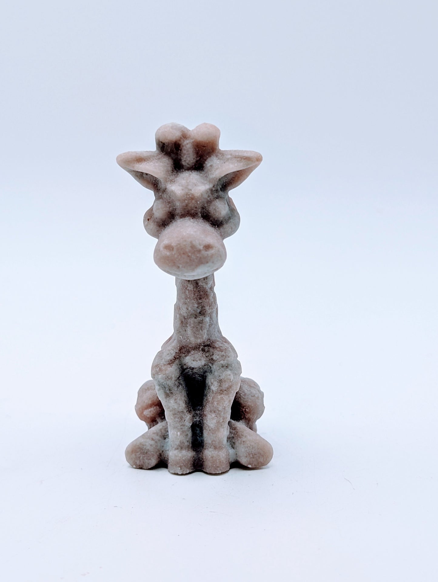 Crystal Giraffe Carvings in Various Stones