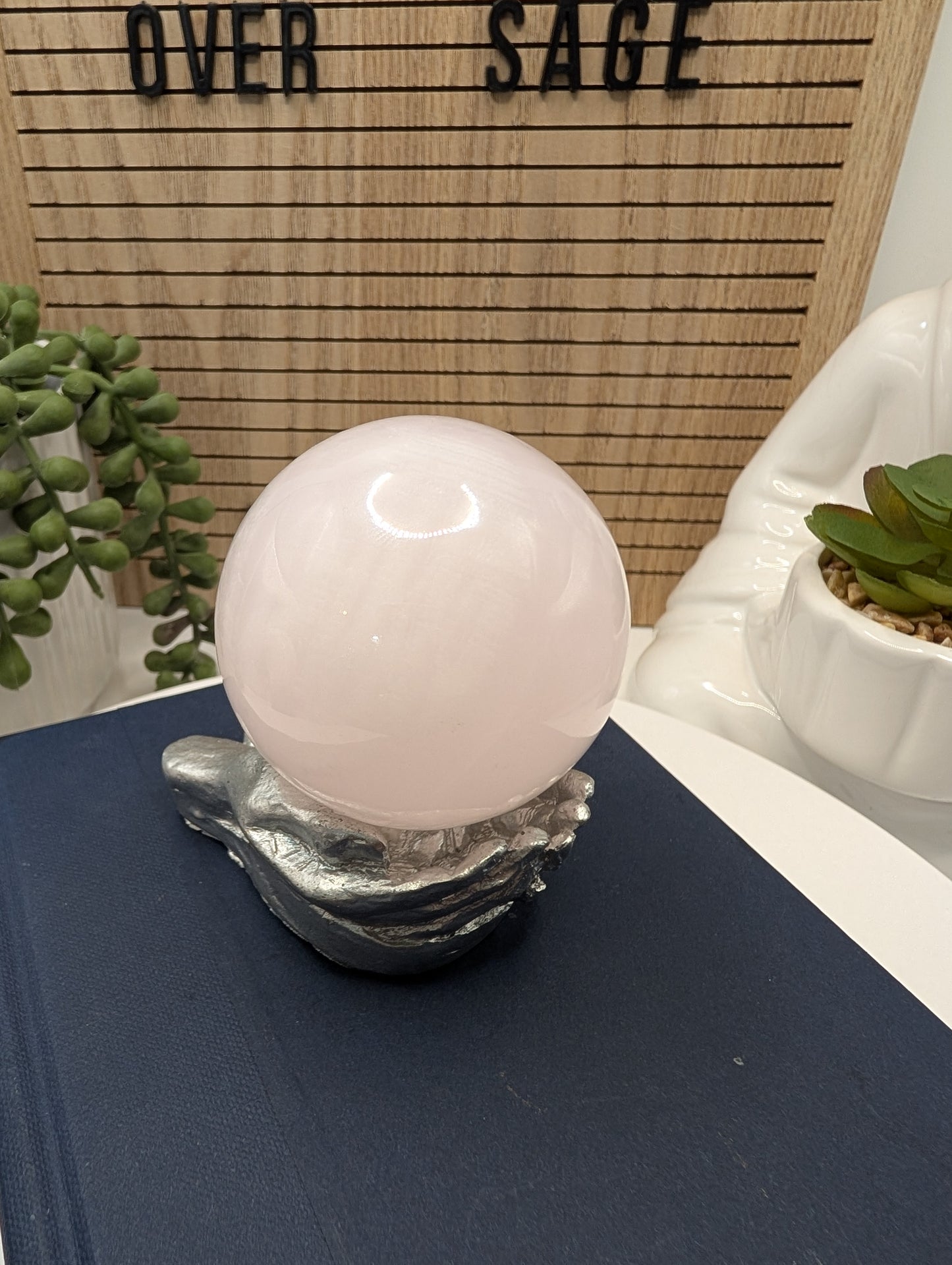 HQ Pink Calcite Spheres - Stunning UV Reaction!