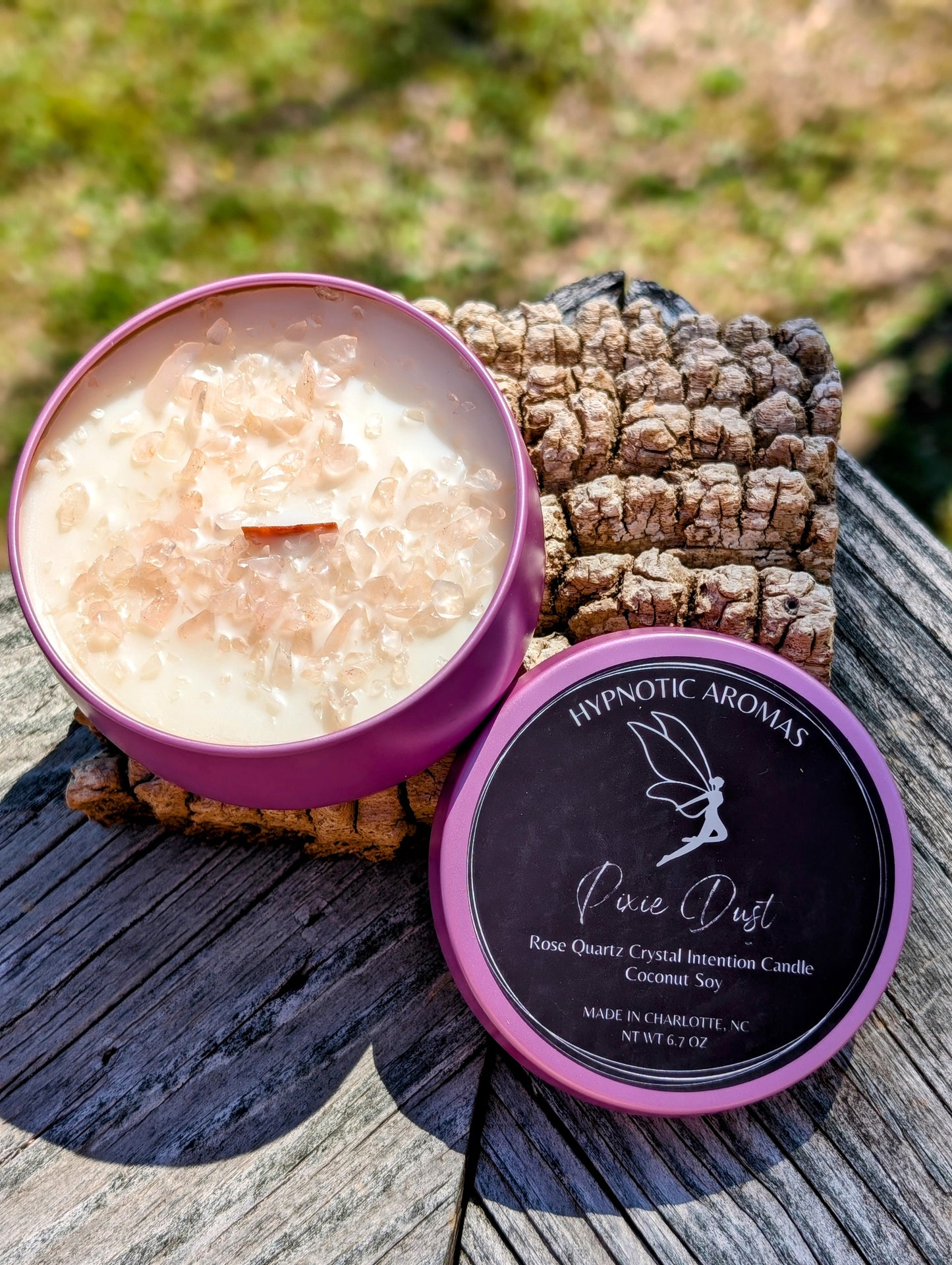 Our NEW Crystal Infused Intentions Candles - Limited Quantities Available!!