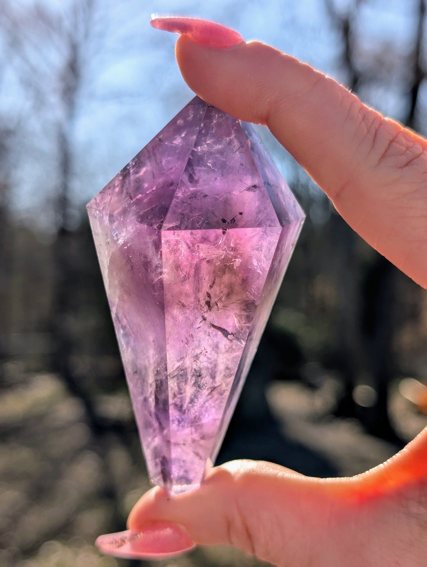 Purple Amethyst Wand