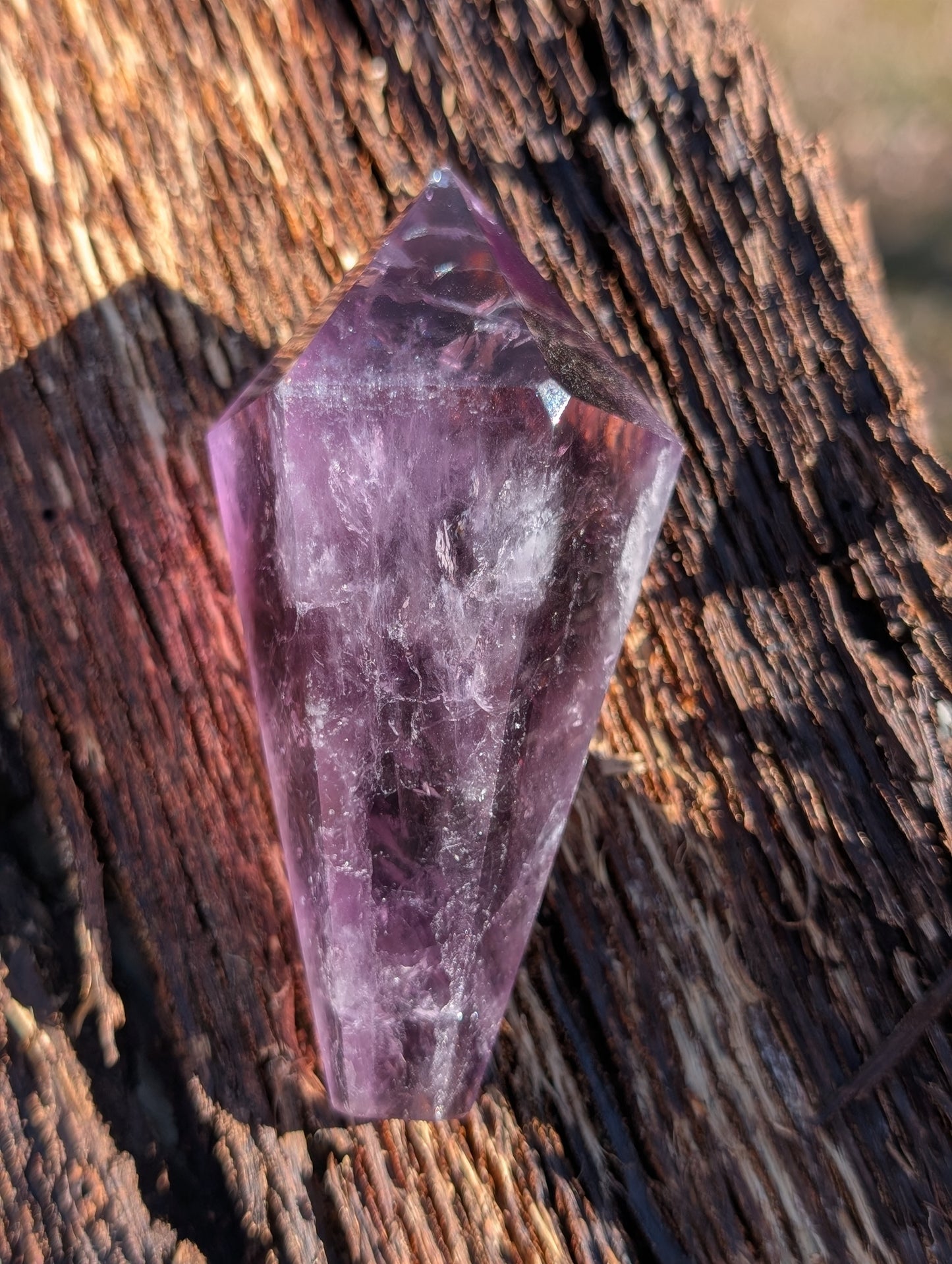 Purple Amethyst Wand