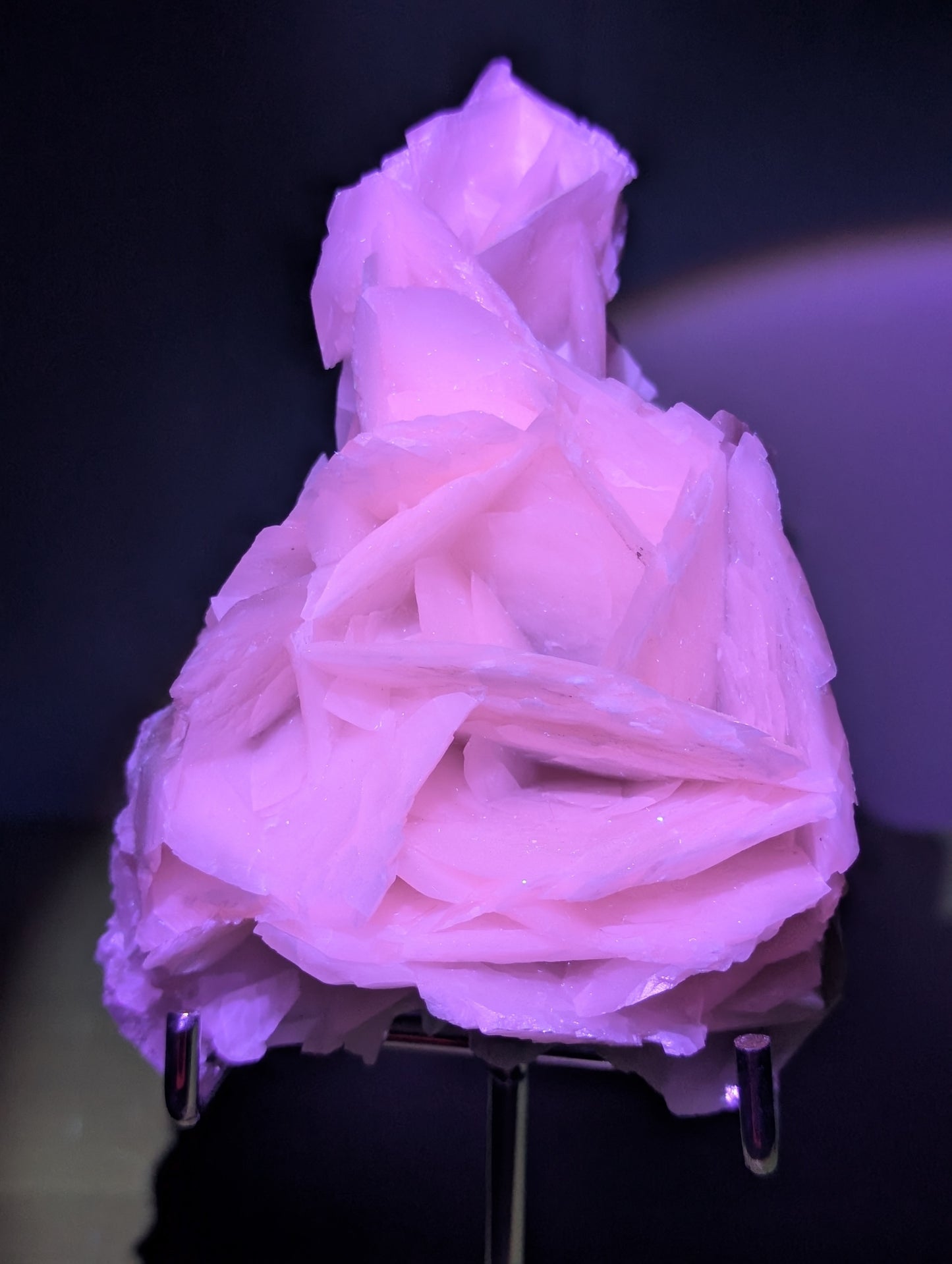 Rose Calcite - Statement Piece With Stunning UV Reaction!