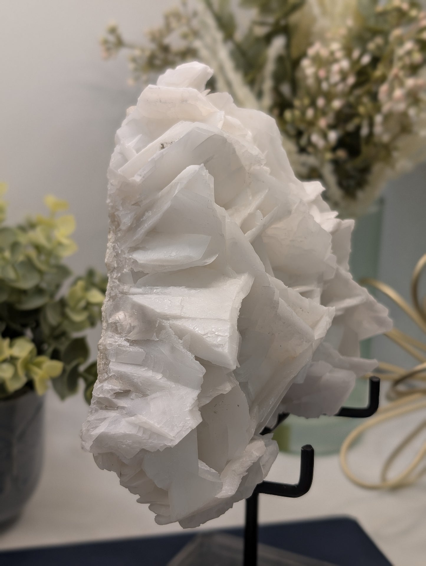 Rose Calcite - Statement Piece #2 With Stunning UV Reaction!