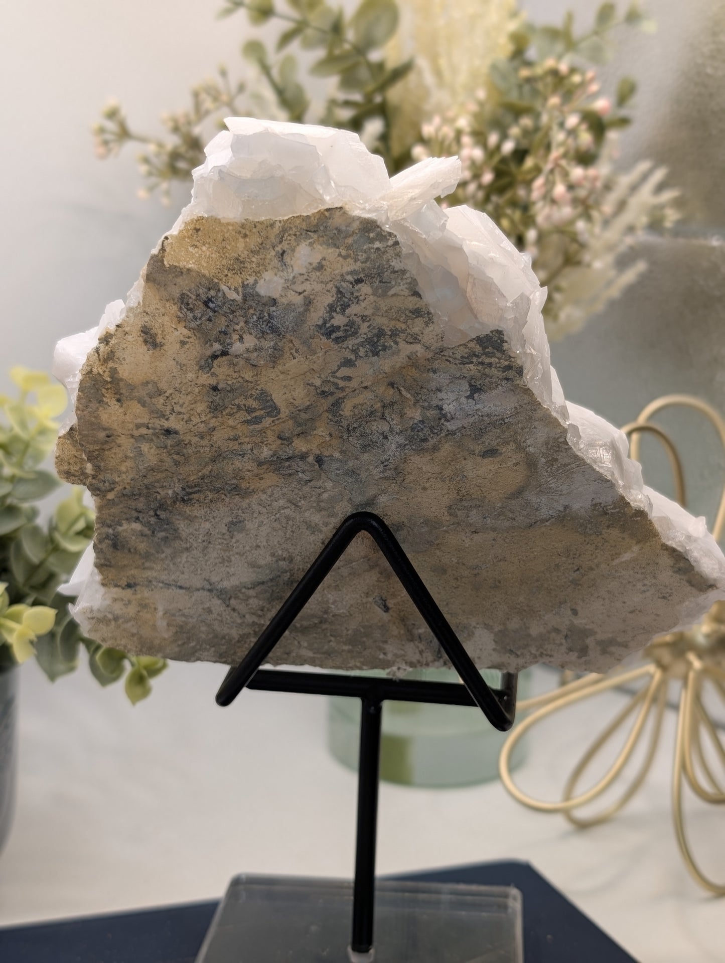 Rose Calcite - Statement Piece #2 With Stunning UV Reaction!