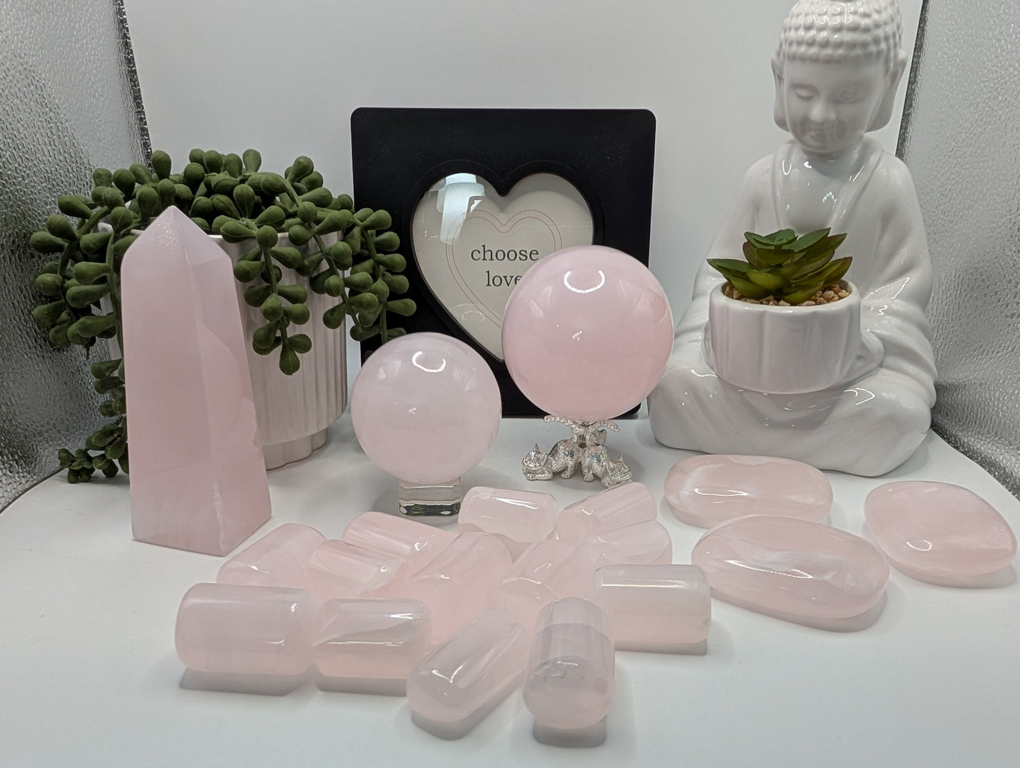 Rose Calcite "Barrel Shaped" Tumbles - Extremely Unique Shape - High Quality Stones from Pakistan!