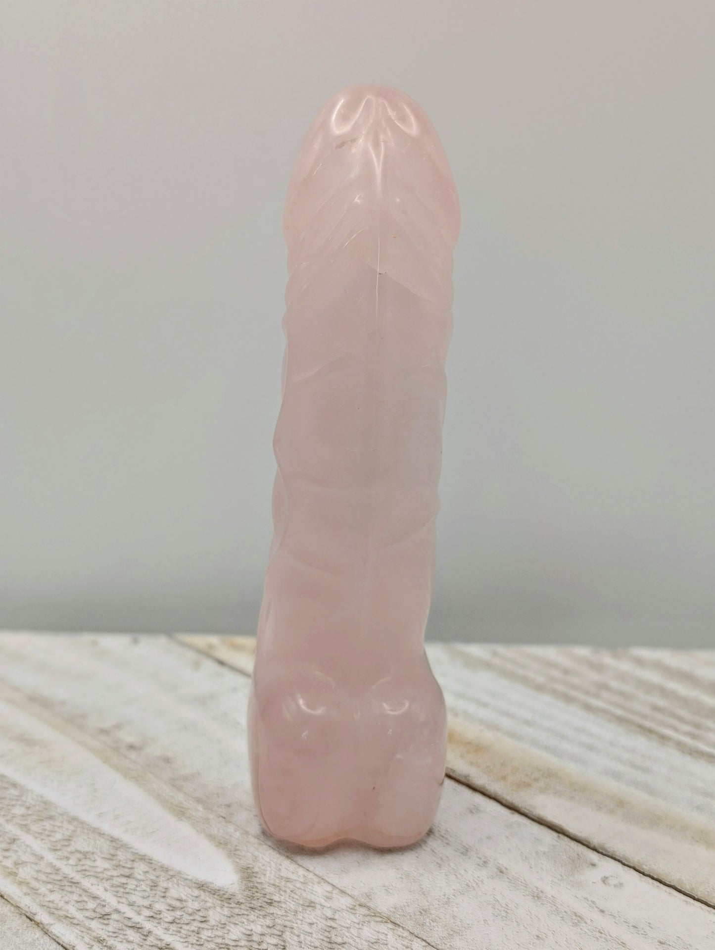 Crystal Carving, Large Phallus - Men's Penis (Garden Quartz, Sodalite, Rose Quartz, Zebra Jasper)