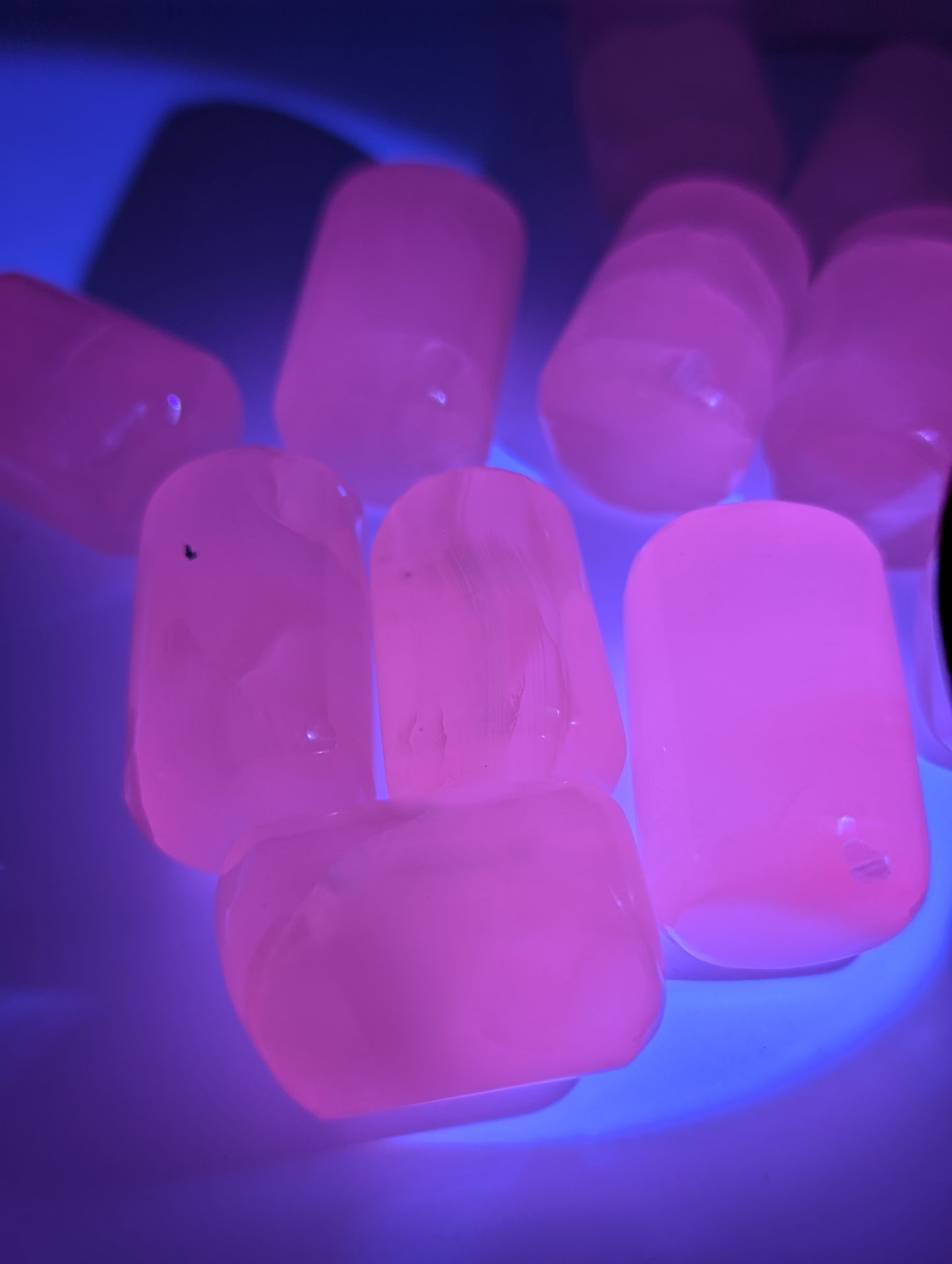Rose Calcite "Barrel Shaped" Tumbles - Extremely Unique Shape - High Quality Stones from Pakistan!