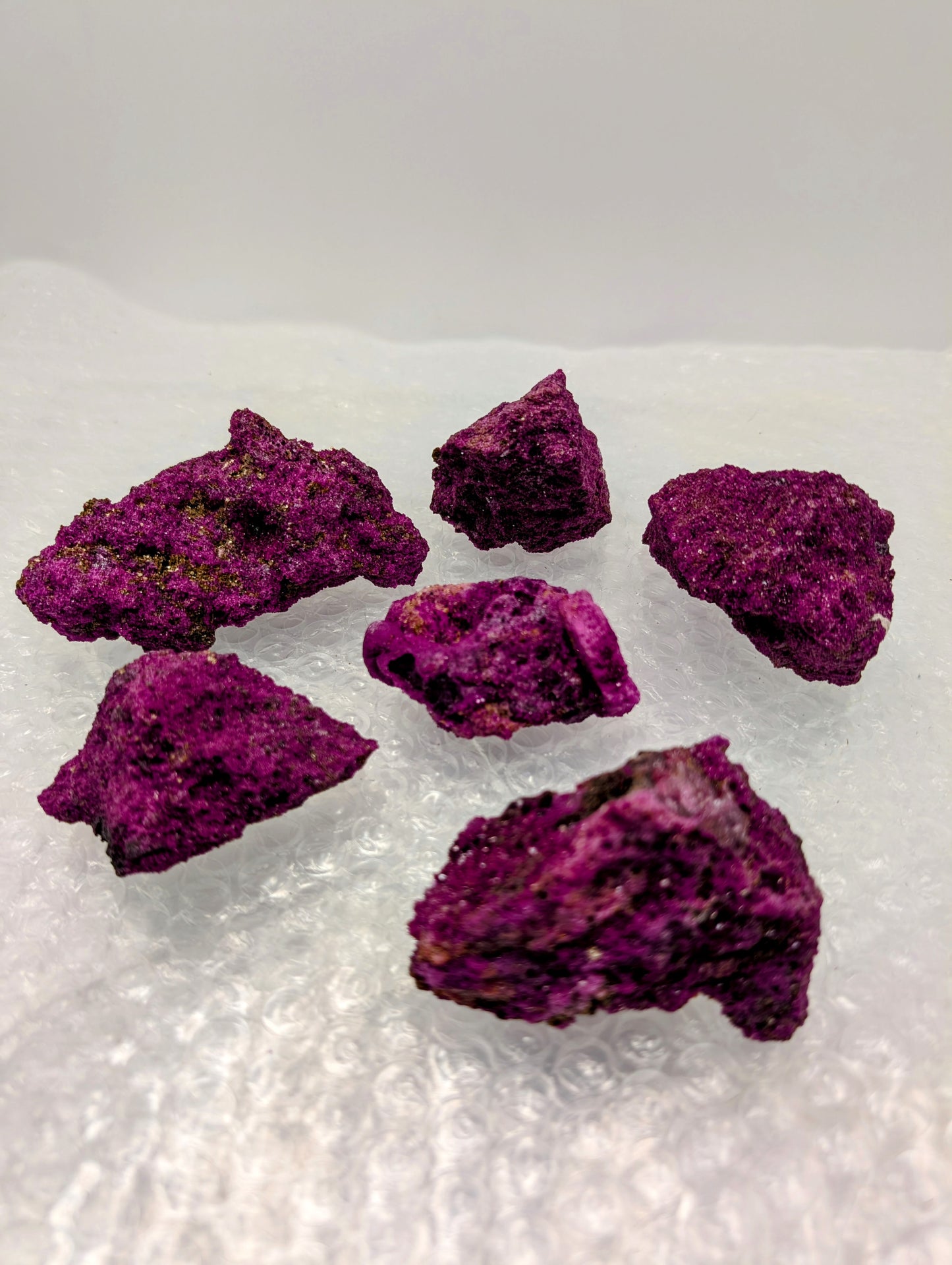 Raw Ruby Specimens - Bright UV Reactions!!