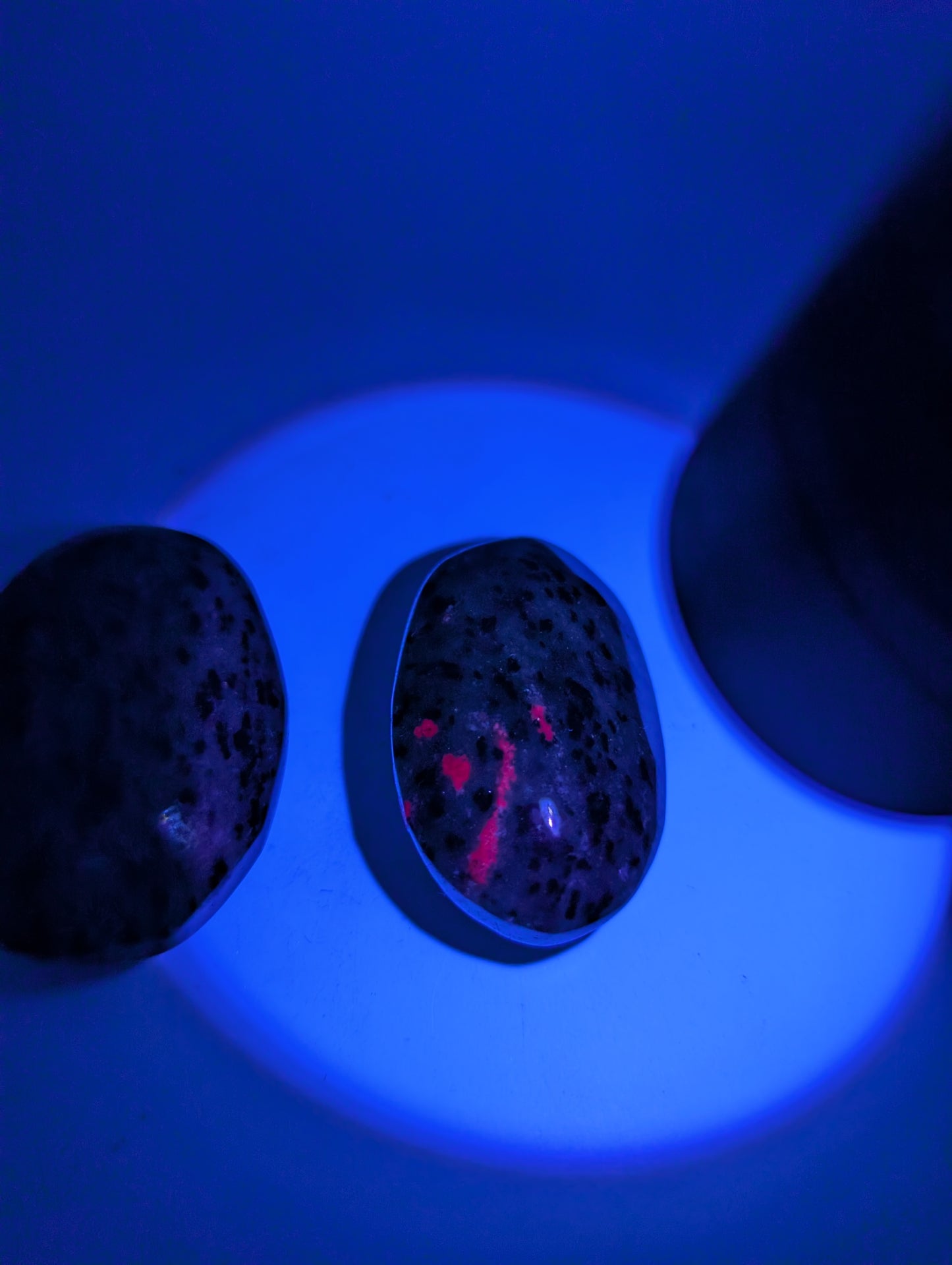 Ruby Zoisite Palm Stones