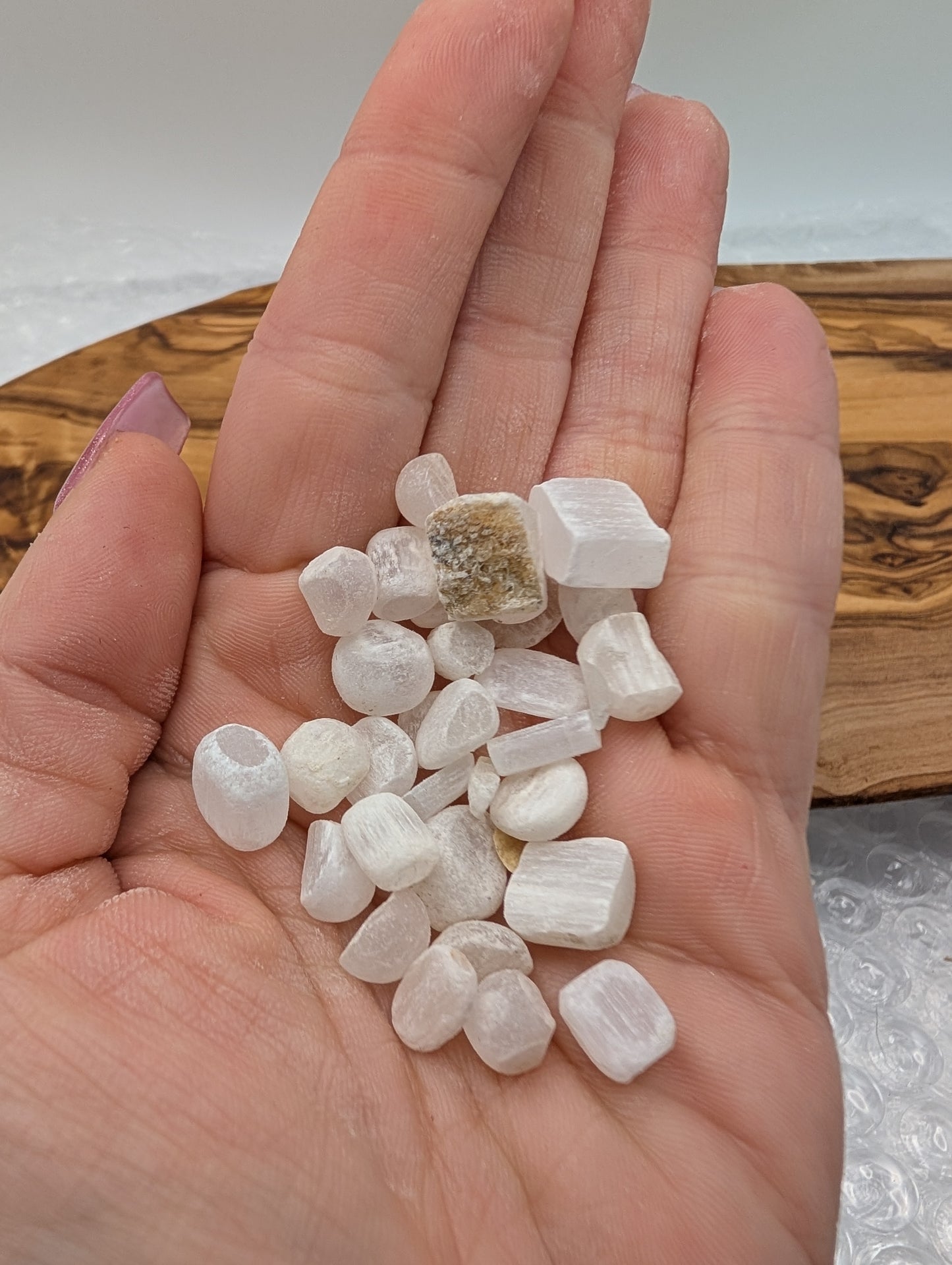 Selenite Tumbles