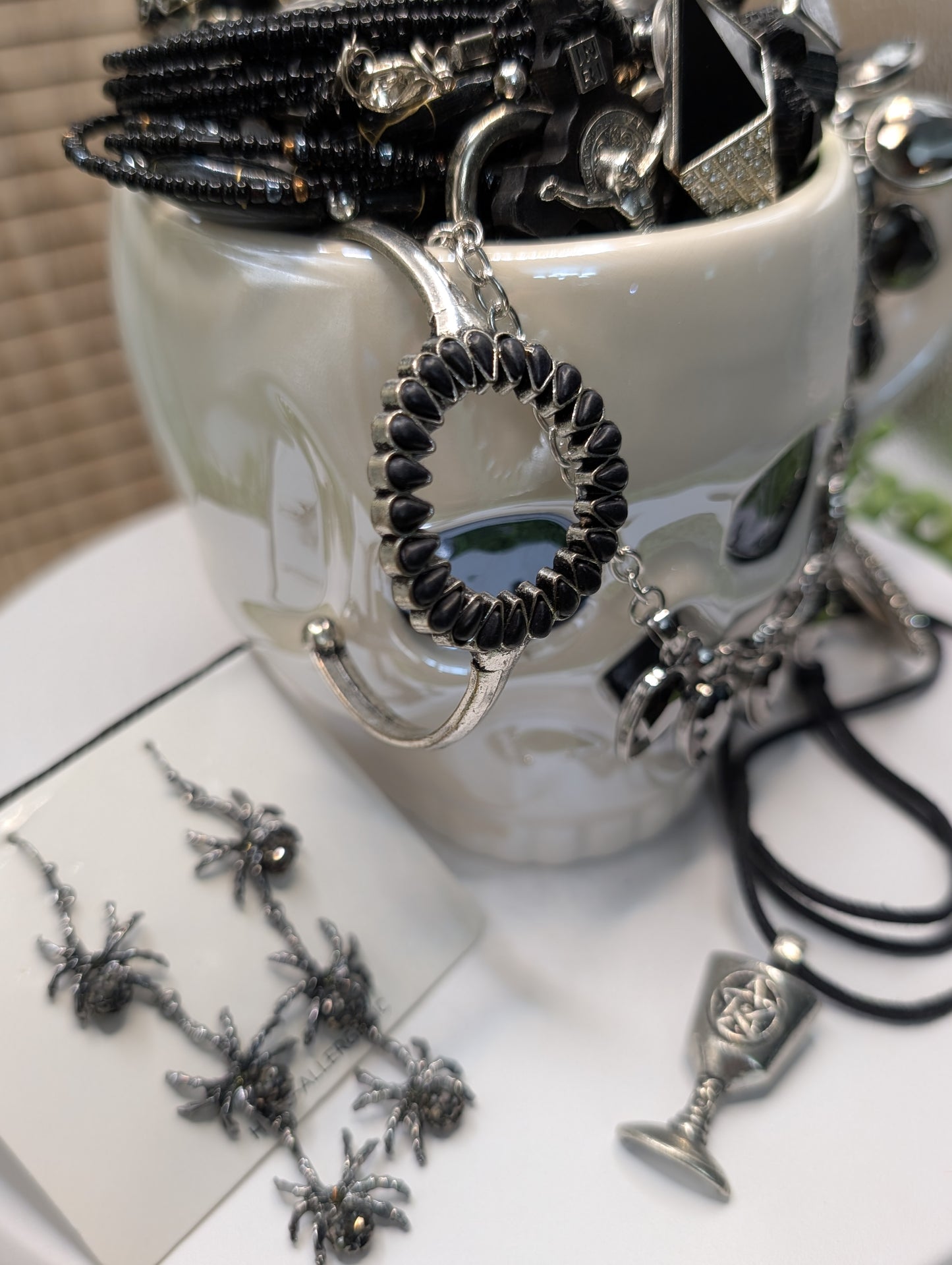 Mystery Jewelry Jar - Gothic Themed