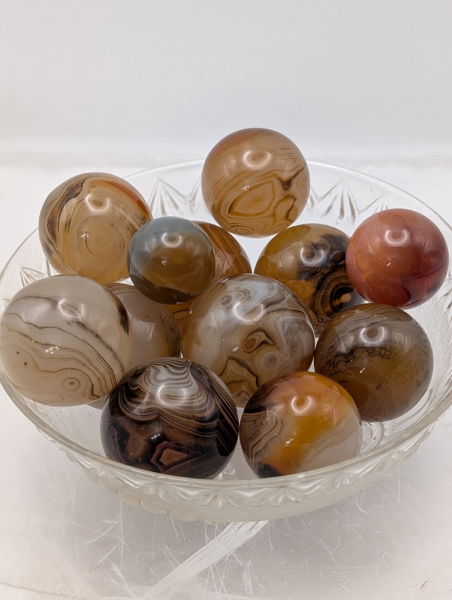Small Carnelian Spheres with Great Banding!!