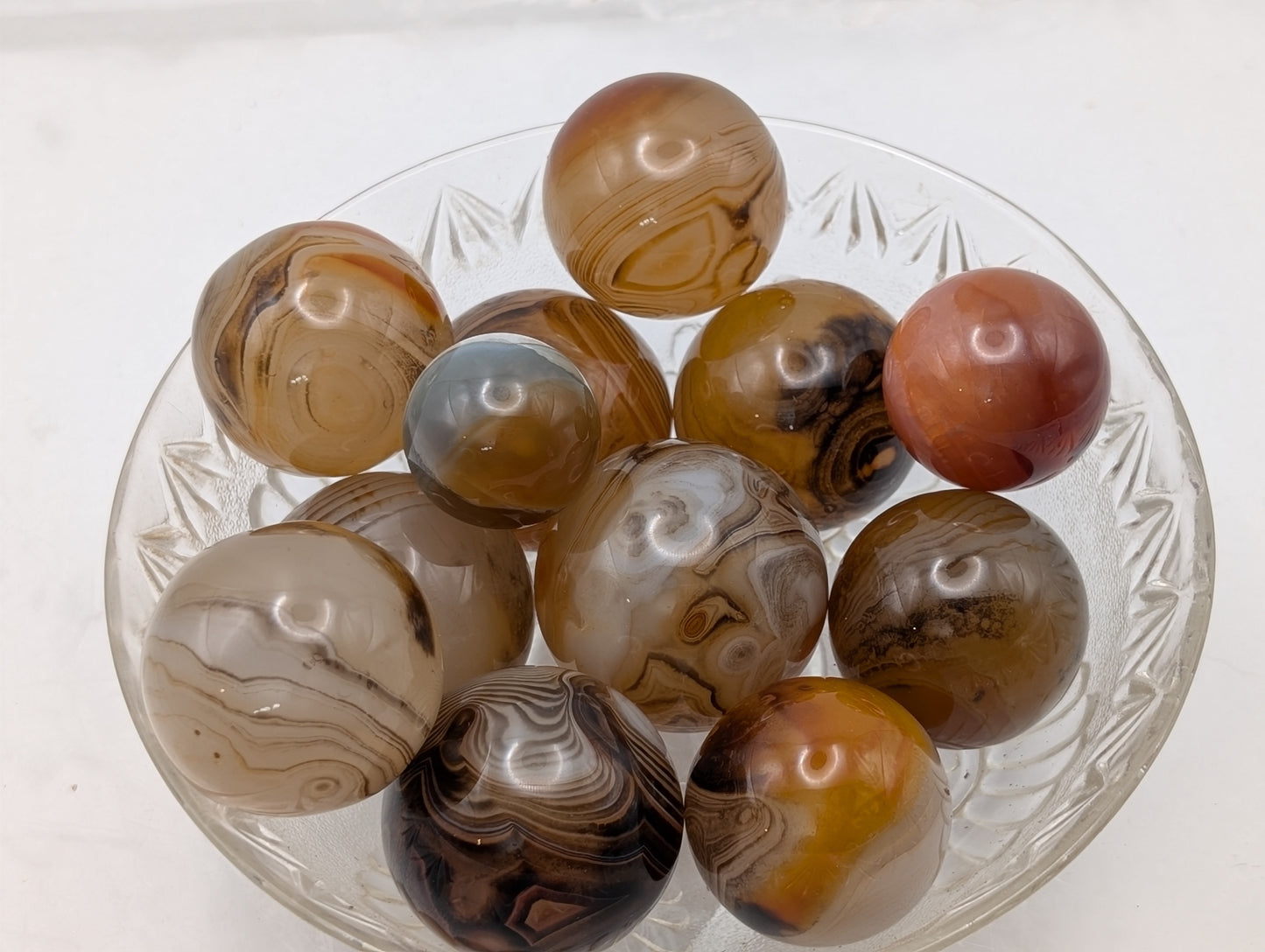 Small Carnelian Spheres with Great Banding!!