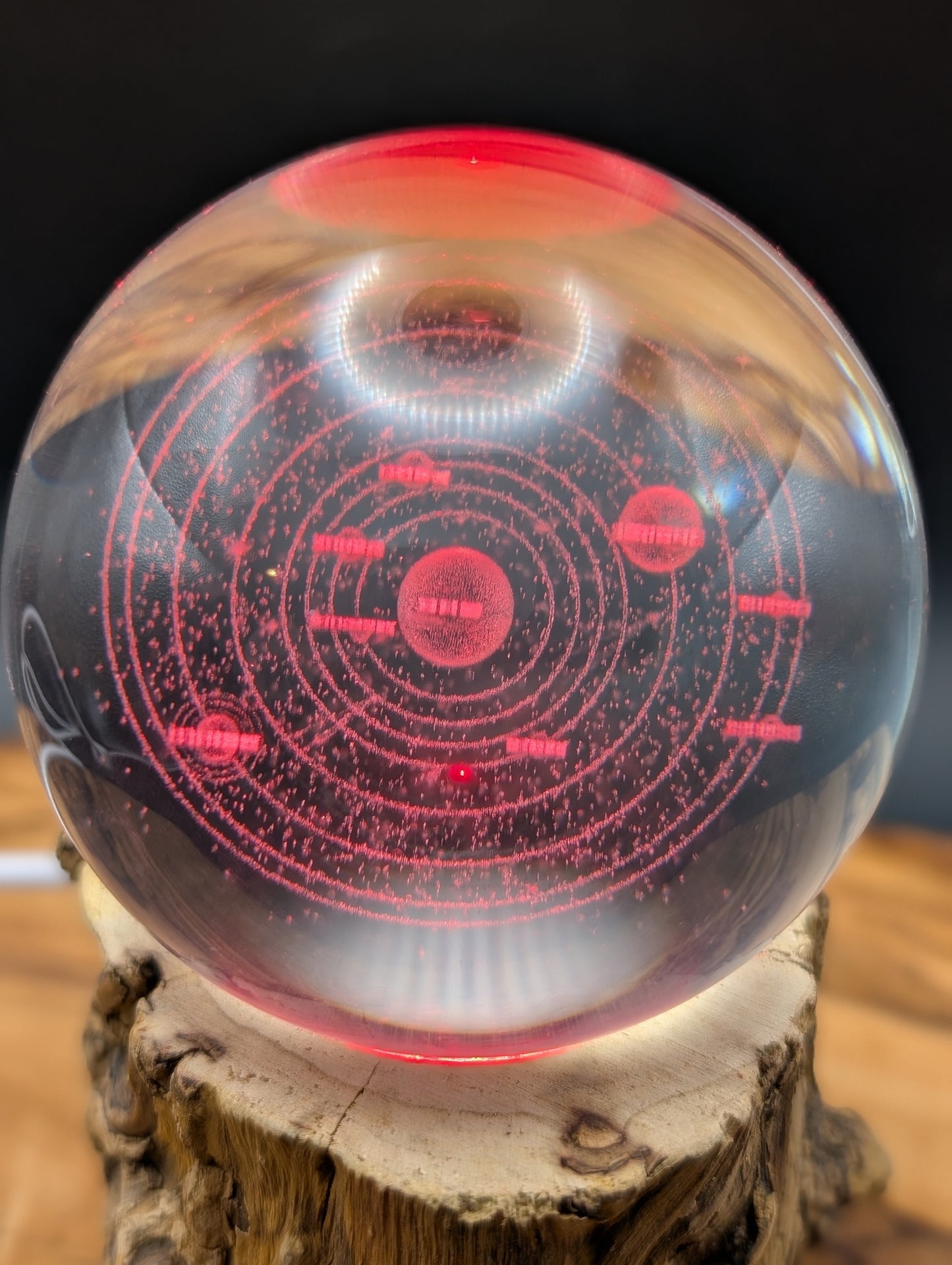 Beautiful Glass Holographic Spheres