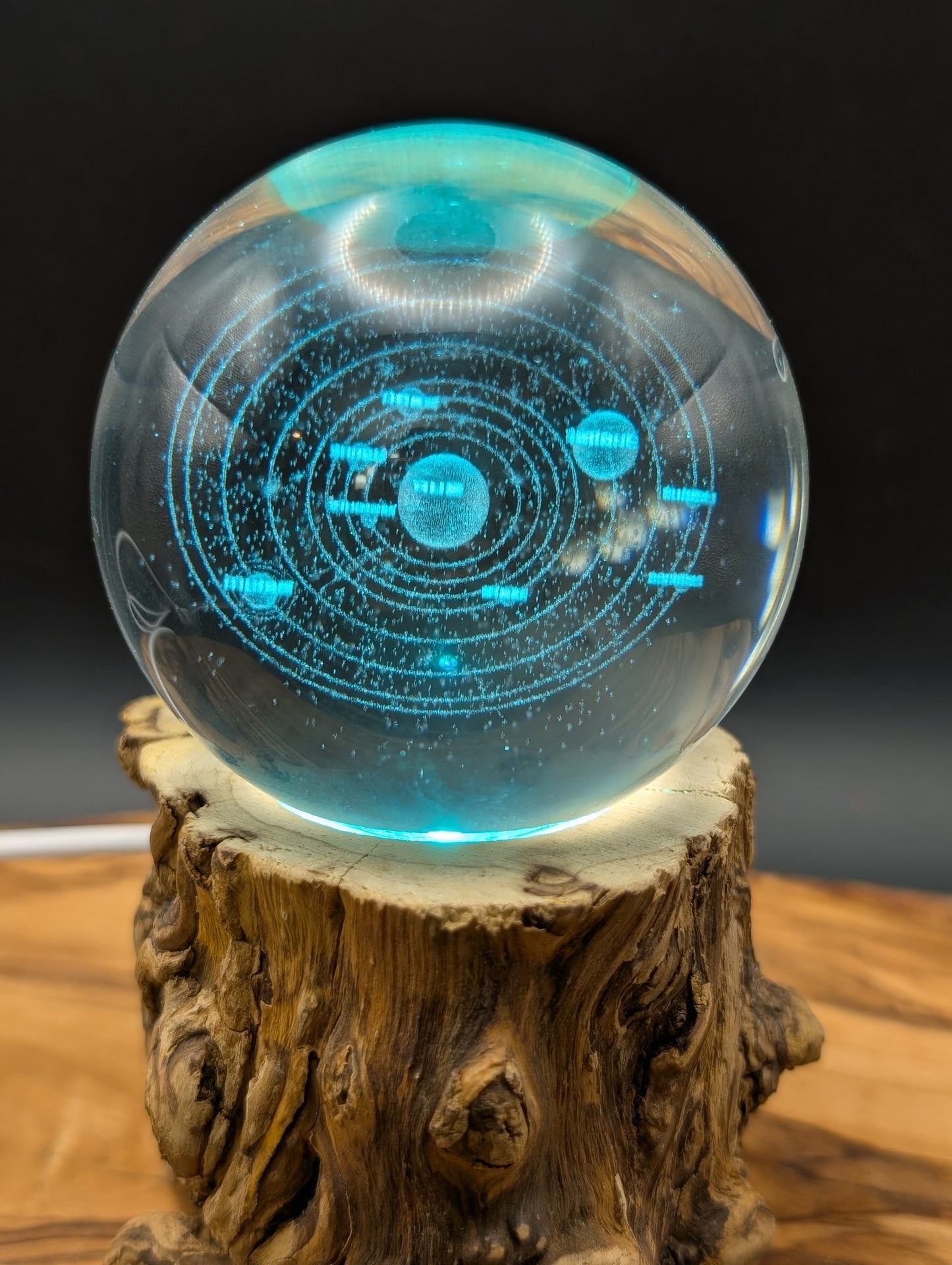 Beautiful Glass Holographic Spheres