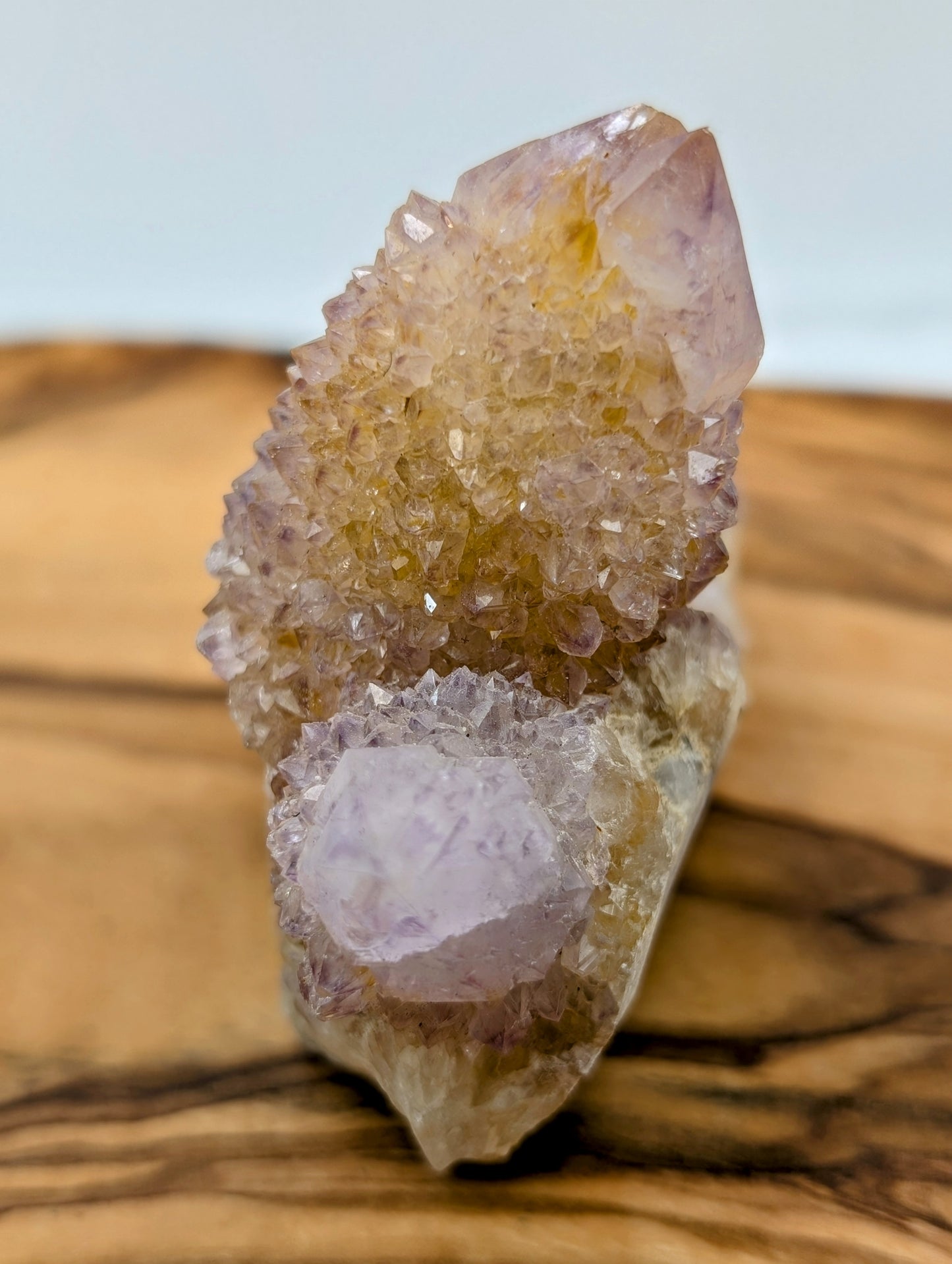 Spirit Quartz Amethyst Clusters
