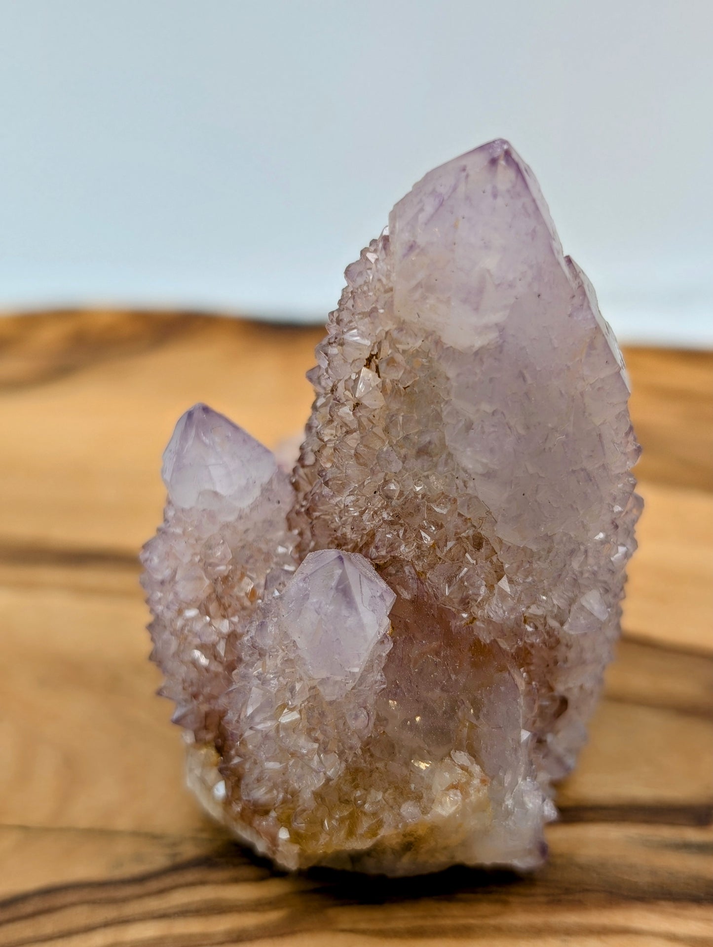 Spirit Quartz Amethyst Clusters