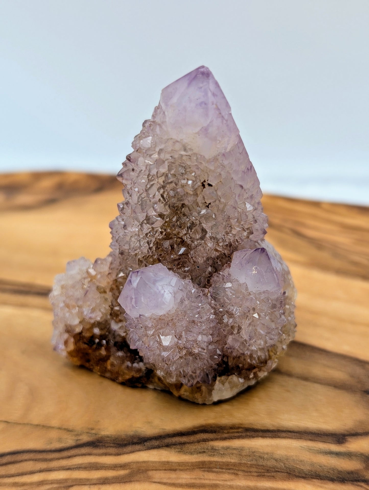 Spirit Quartz Amethyst Clusters