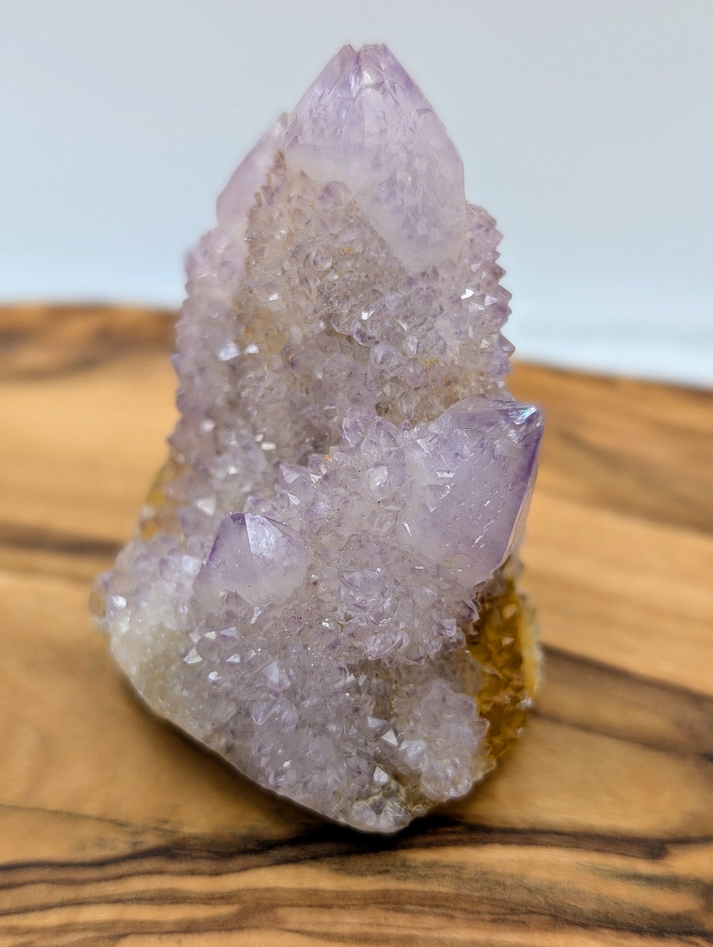 Spirit Quartz Amethyst Clusters