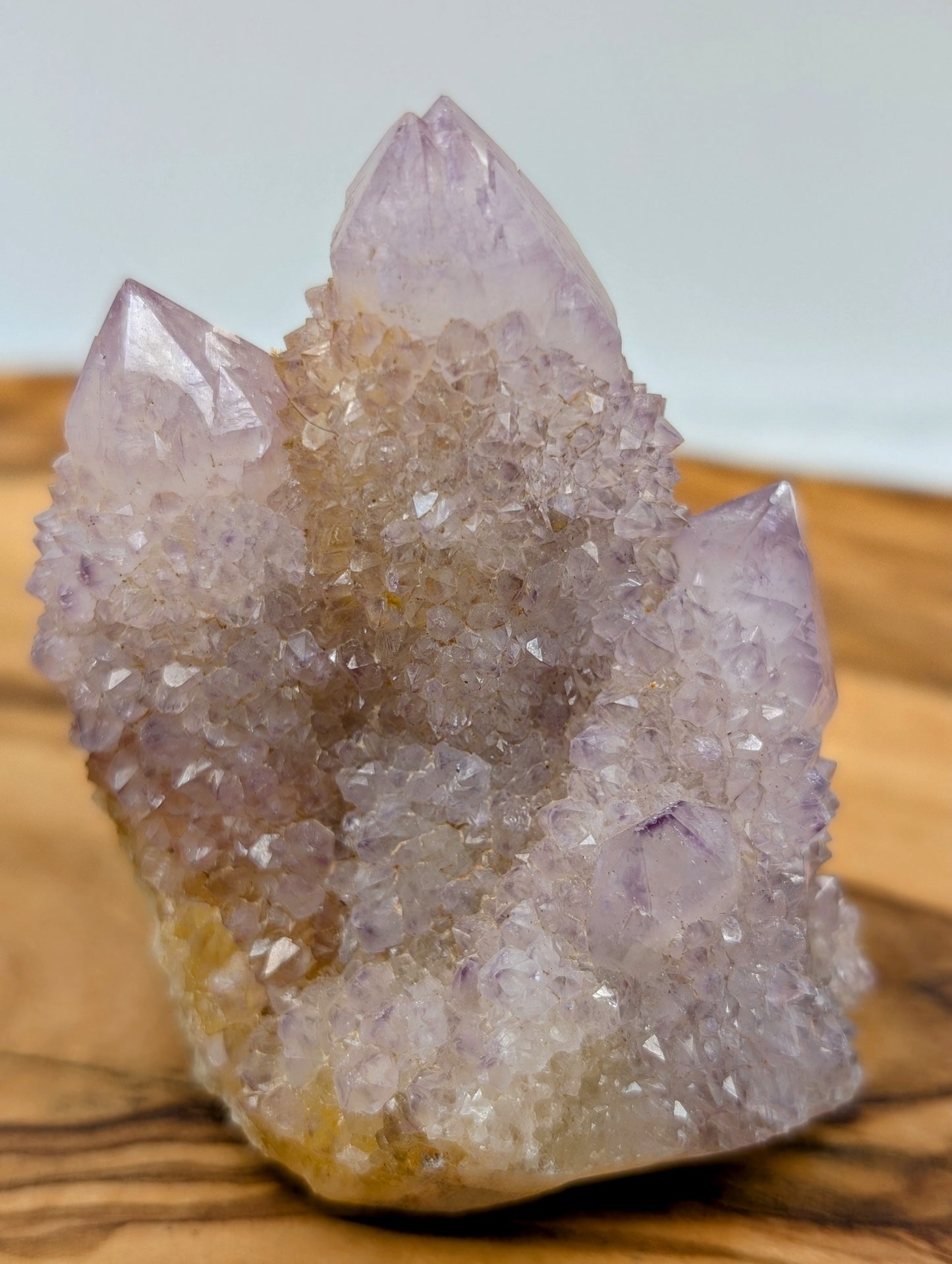 Spirit Quartz Amethyst Clusters