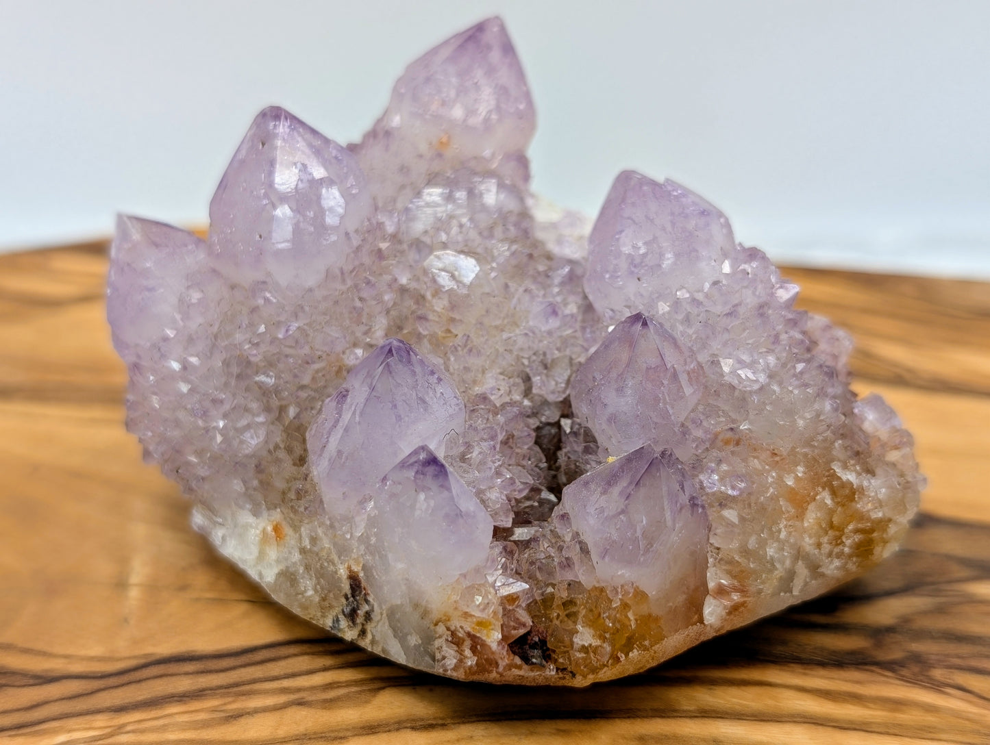 Spirit Quartz Amethyst Clusters