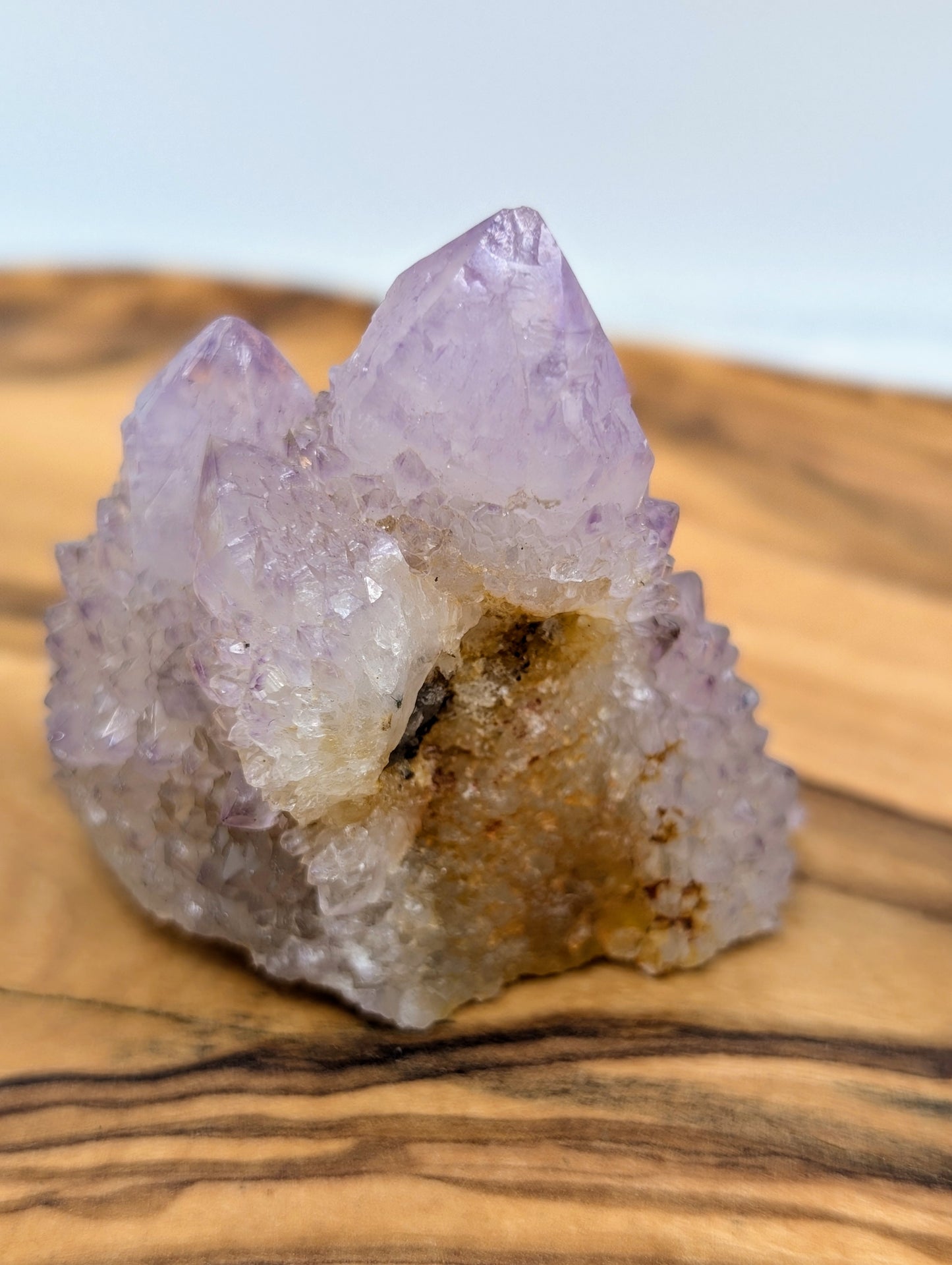 Spirit Quartz Amethyst Clusters