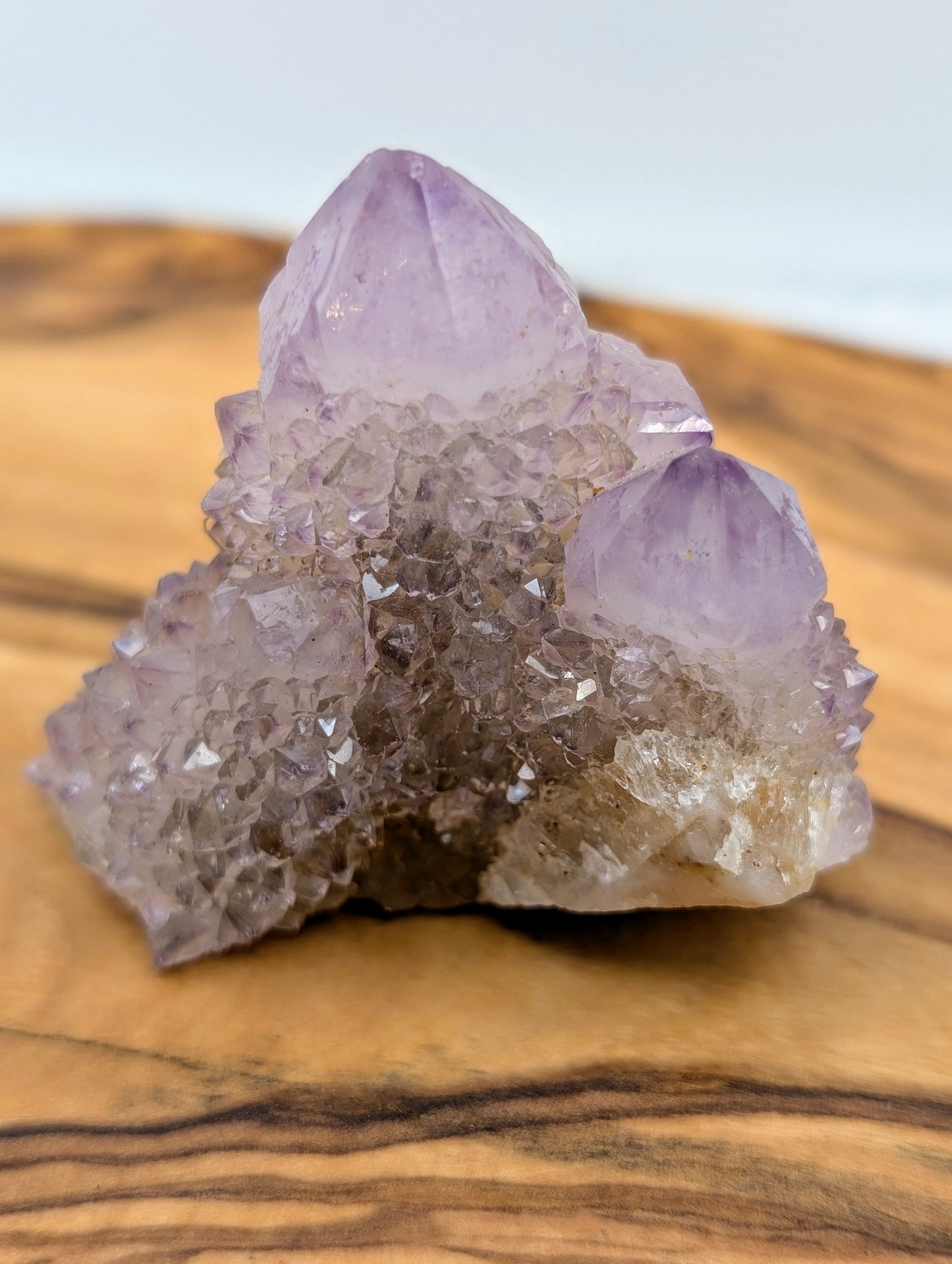 Spirit Quartz Amethyst Clusters