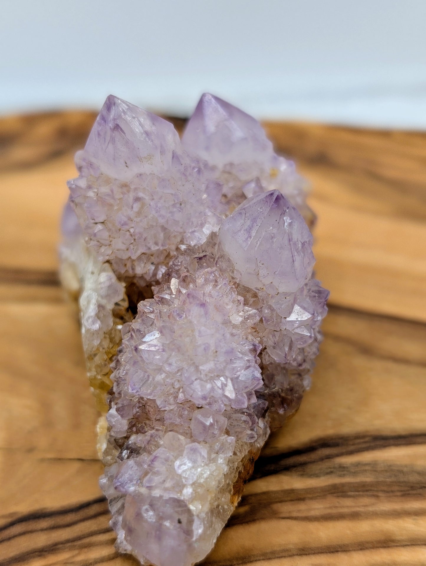 Spirit Quartz Amethyst Clusters