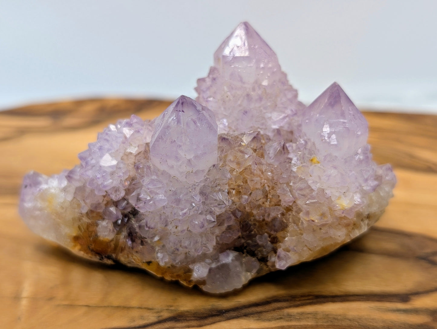 Spirit Quartz Amethyst Clusters