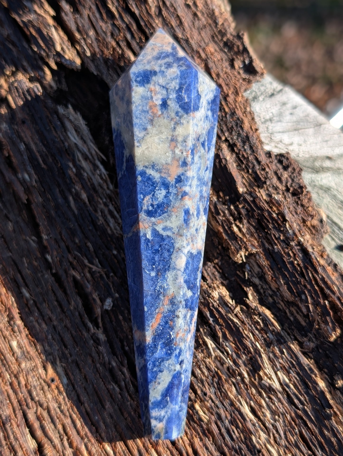 Sunset Sodalite Wands